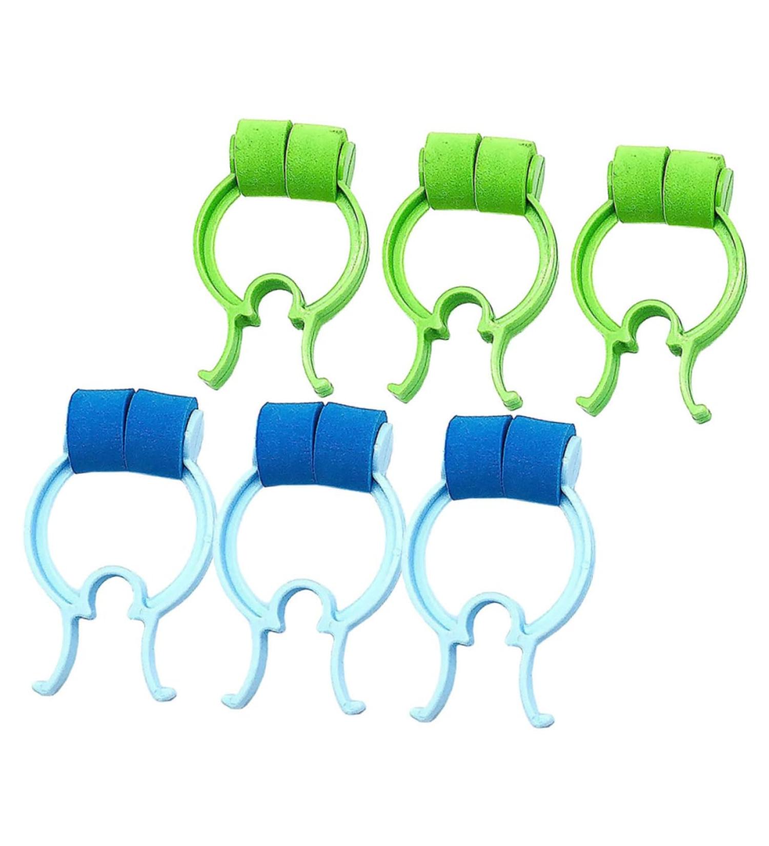 6pcs Fixed Pinch Nose Nasal Strips for Snoring Relief - Portable Nose Stopper - Buy Online on SooperMarket.com