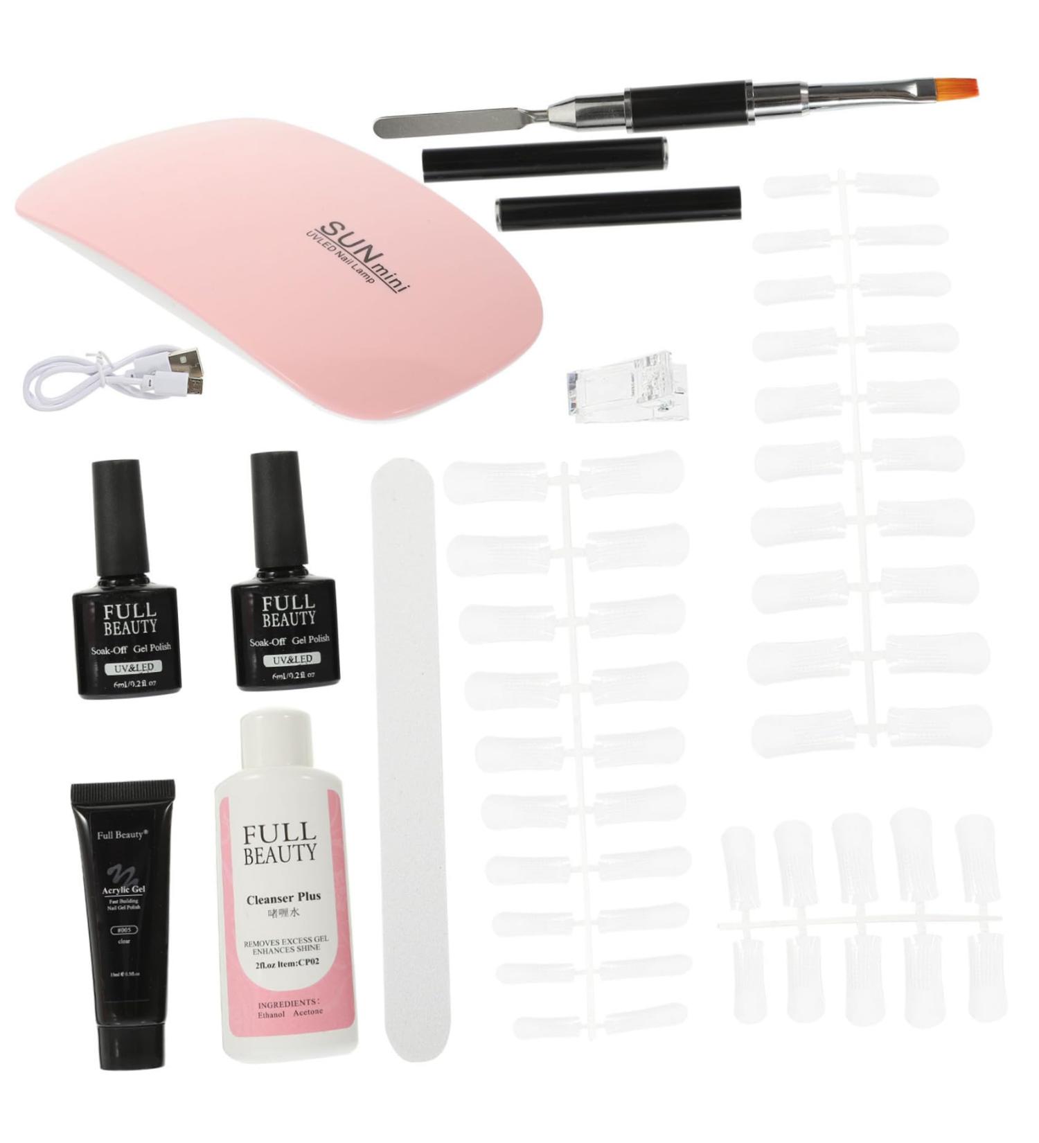 Gogogmee 1 Set Pieces Manicure Tools Set Gel Manicure Nail Tools Nail Extension Kit Nail Extension Tool Nail Extension Tips Nail Decor Kit Nail Strengthener Mini Nail Kit Mini Tools Plastic - Buy Online on SooperMarket.com