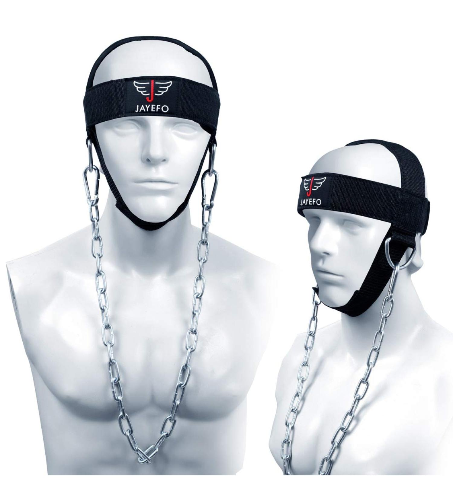 Jayefo Sports Neck Training Exerciser - Muscle Builder & Strengthener for Home Gym | Fitness & Powerlifting Workout | Boxing, MMA & Powerlifting - Buy Online on SooperMarket.com