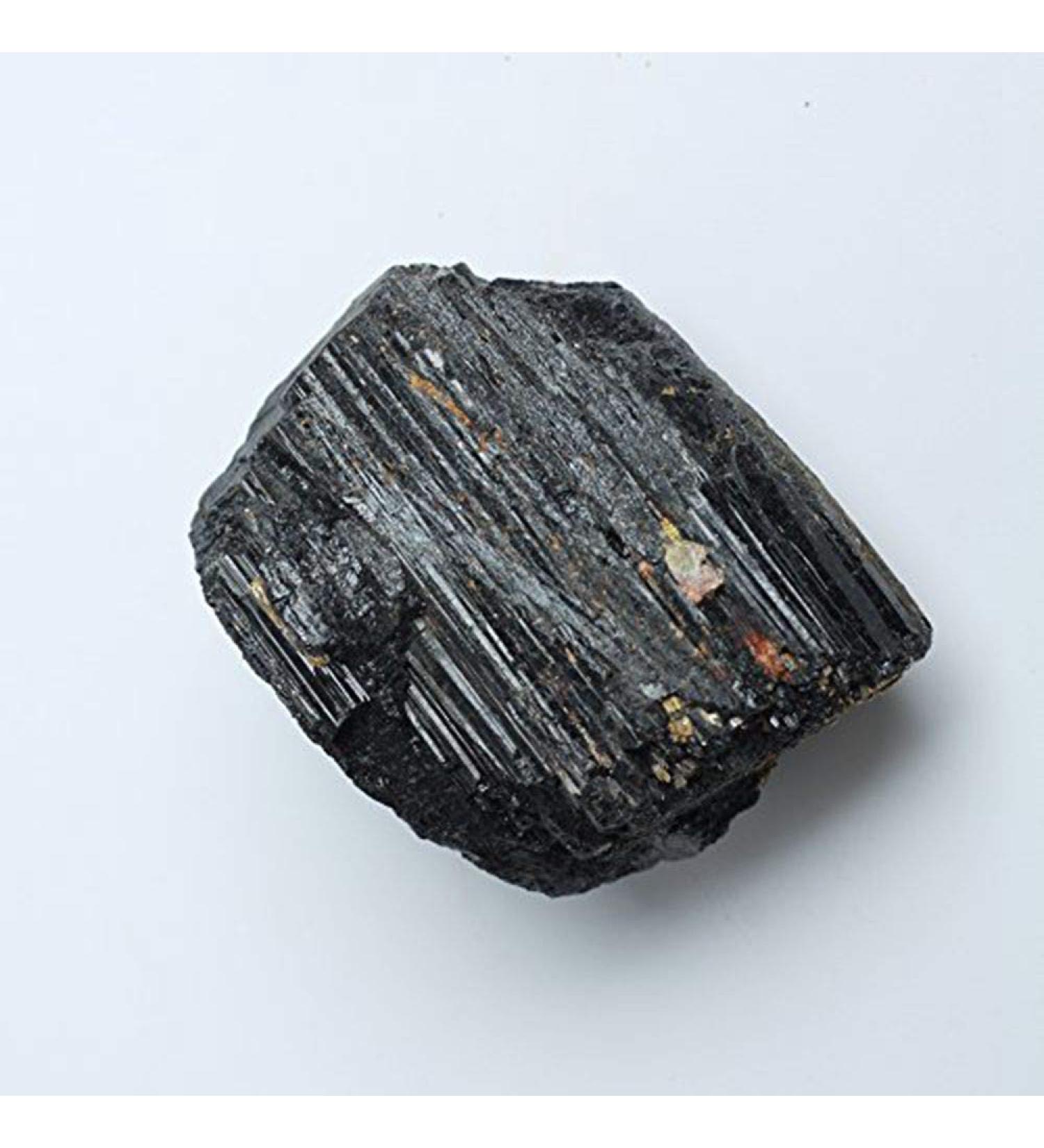 Natural Black Tourmaline Quartz Crystals Stone - Rock Raw Natural Stones Stone Collection - Buy Online on SooperMarket.com
