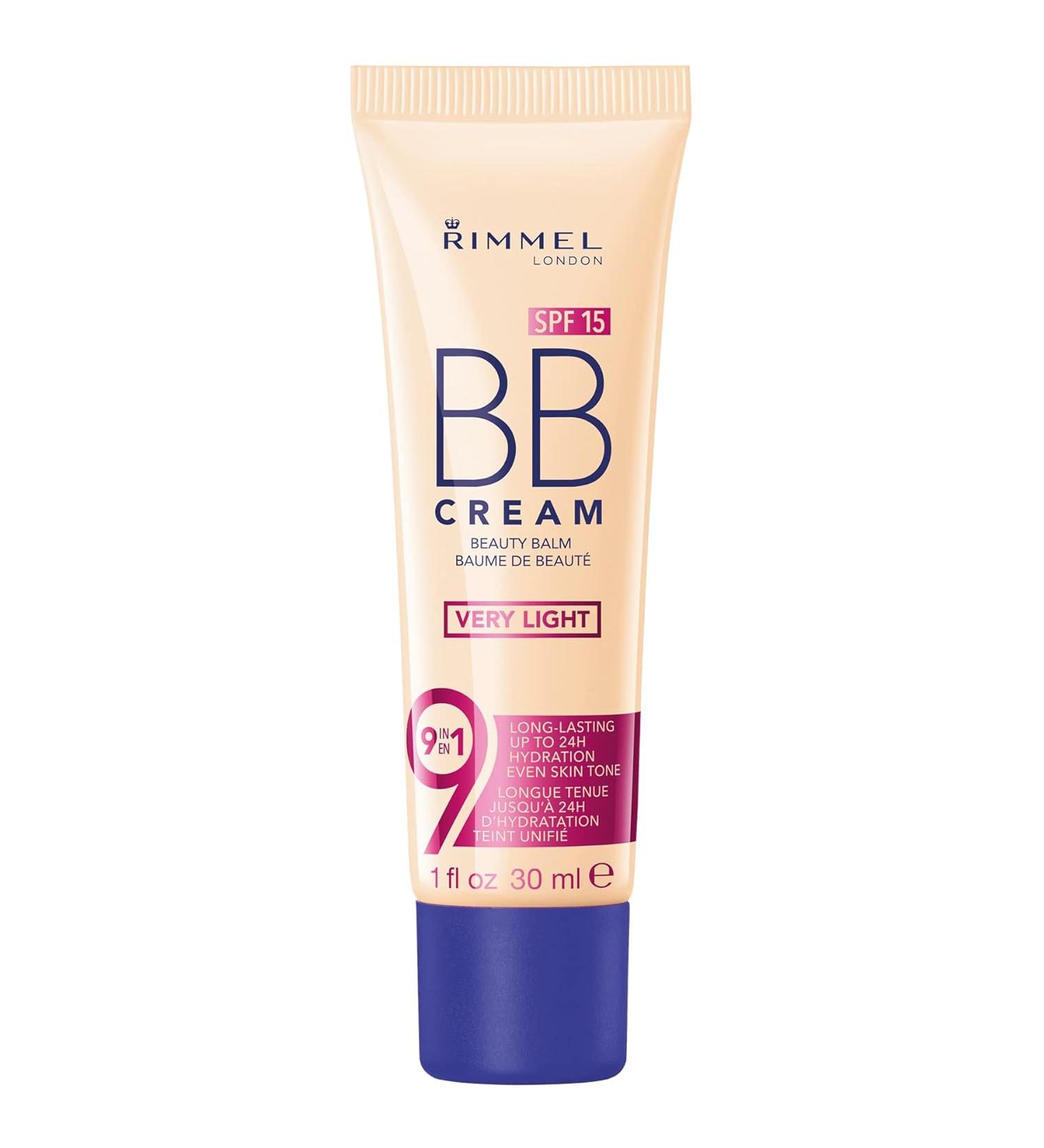 Rimmel London BB Cream Very Light 3ml - All-in-One Beauty Balm - Buy Online on SooperMarket.com