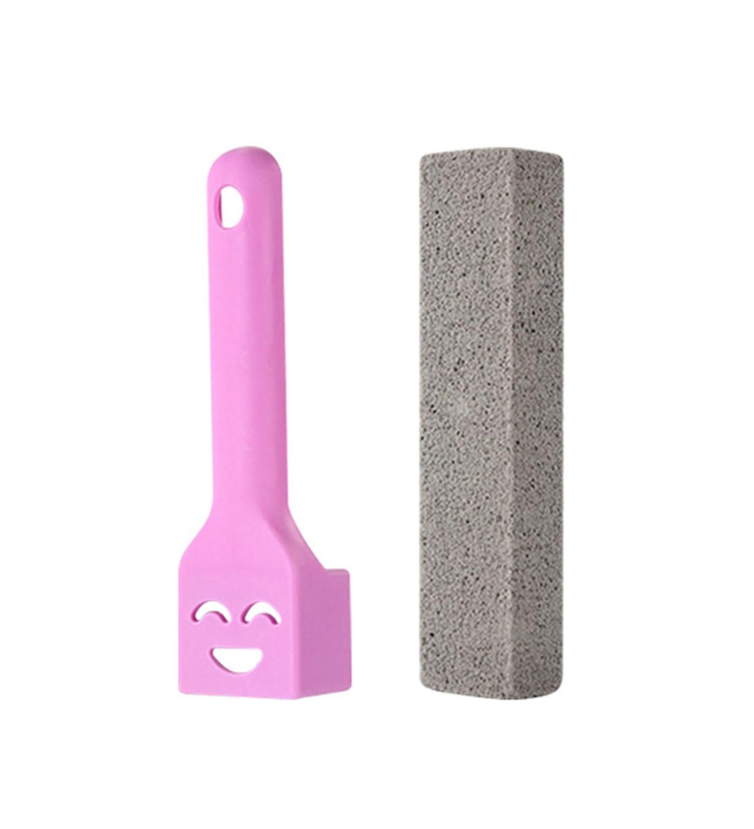 Toilet Bowl Cleaner Pumice Stone Water Stain Remover With Ergonomic Handle Powerfully Removes Toilet Bowl Rings Toilet Cleaning Stick Powerful Brush Household Accessories - Buy Online on SooperMarket.com