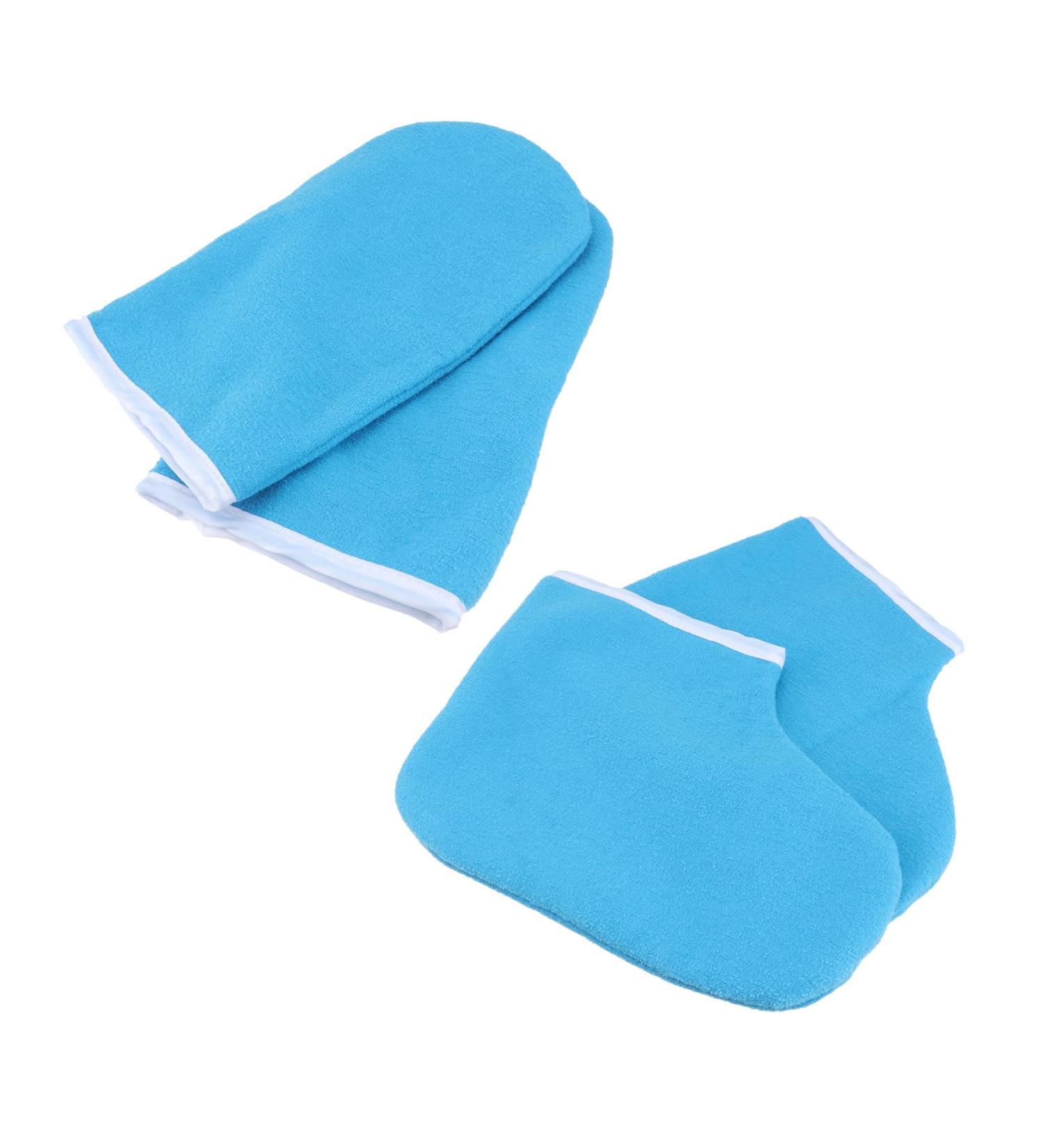 Mikinona Paraffin Wax Foot Cover 1 Set Paraffin Gloves Paraffin Wax Gloves Heat Spa Treatment Tanning Mitt Wax Bath Foot Cover Hand Warmers Gloves Wax Foot Cover Insulation Cover Work Care - Buy Online on SooperMarket.com