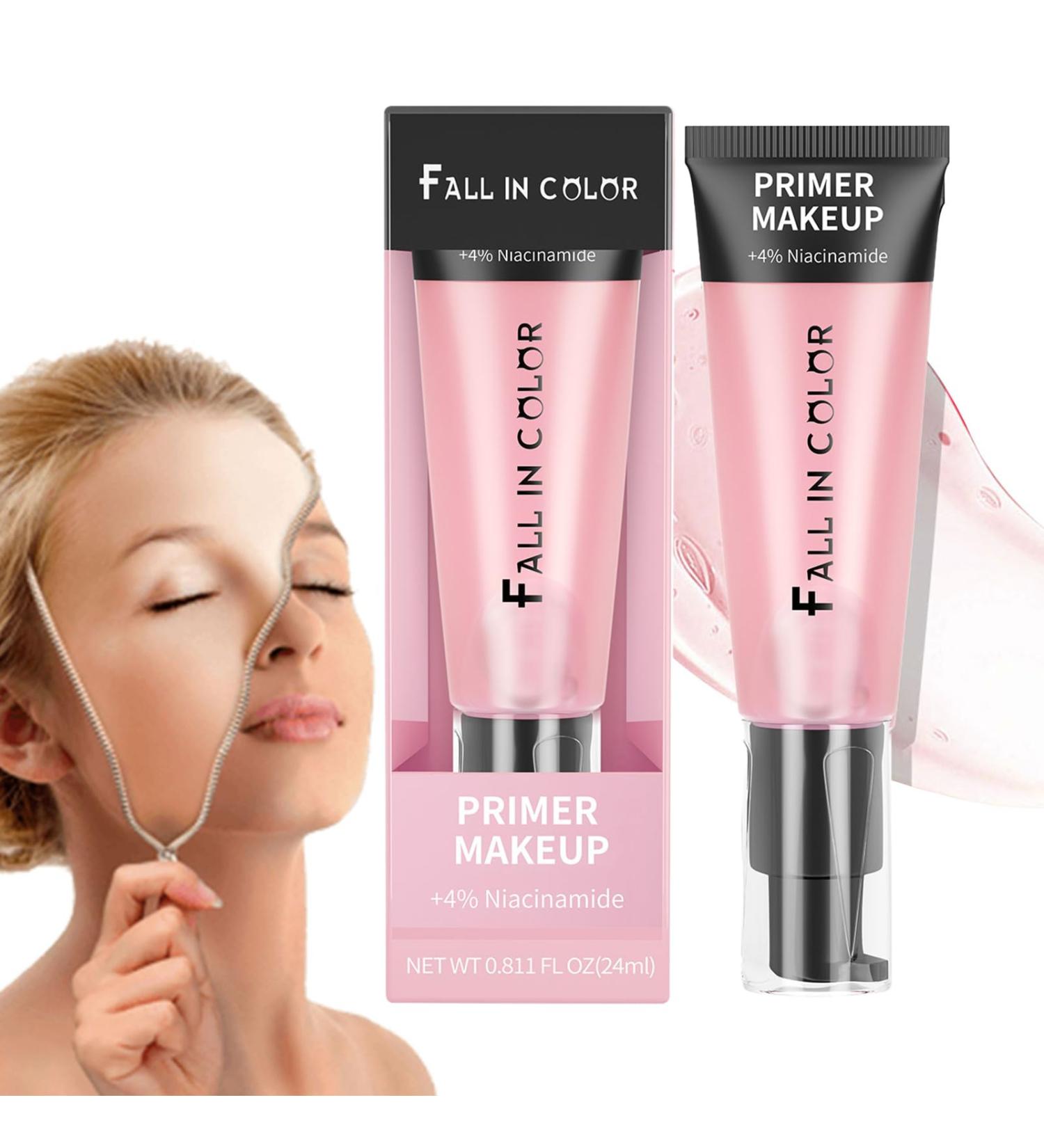 Hydrating Face Primer | Makeup Gel Base for Invisible Pores - 24ml Invisible Pores and Foundation Daily Hydrating Facial Moisturizer for All Skin Types Pologmase 02#pink - Buy Online on SooperMarket.com