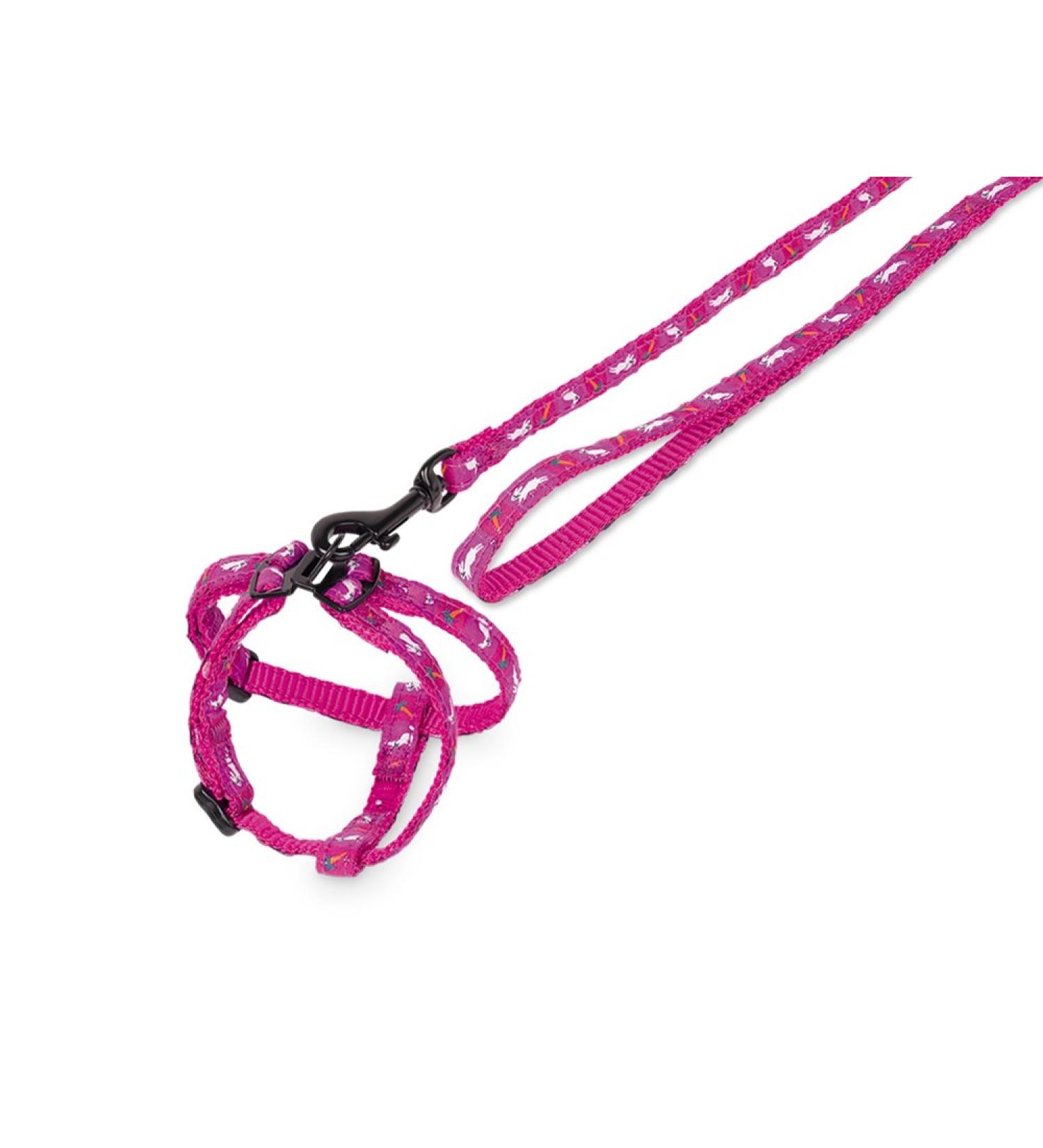 Nobby set nylon rabbit "Carrot" purple medium