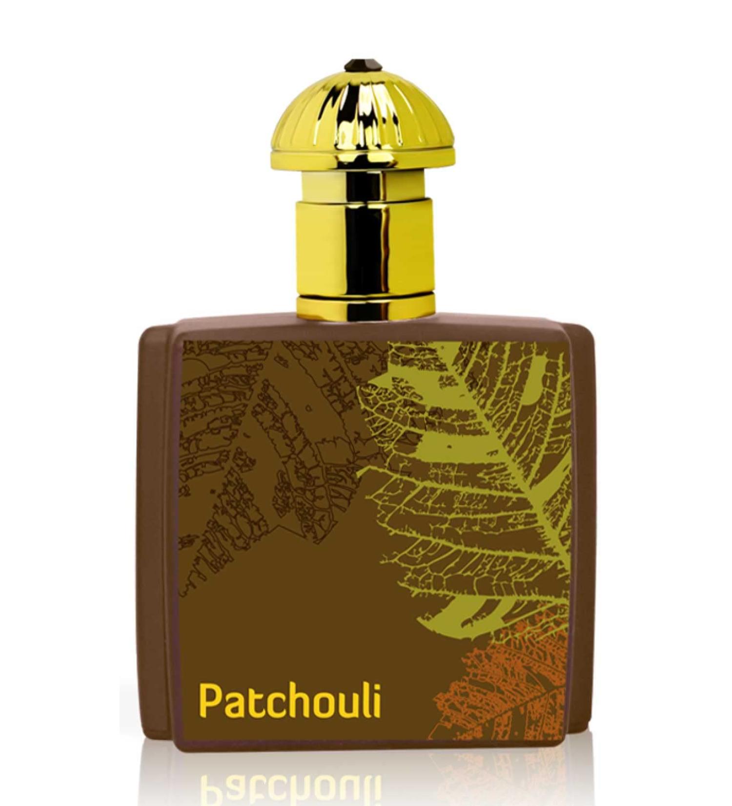AHMED Patchouli 50mL Eau de Parfume for Men and Women (leans Masculine) with Woody with Black Musk Accords by Al Maghribi Arabian Perfumes Dubai - Buy Online on SooperMarket.com