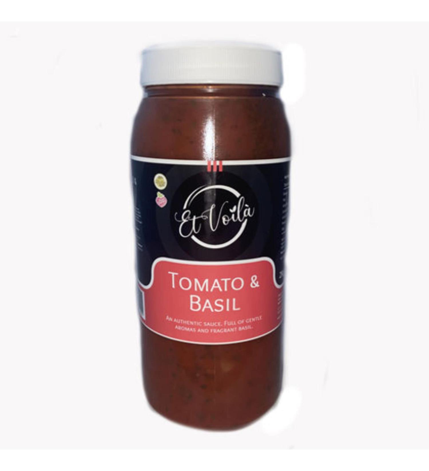Et Voila Tomato & basil Sauce 2kg Resturant Quality