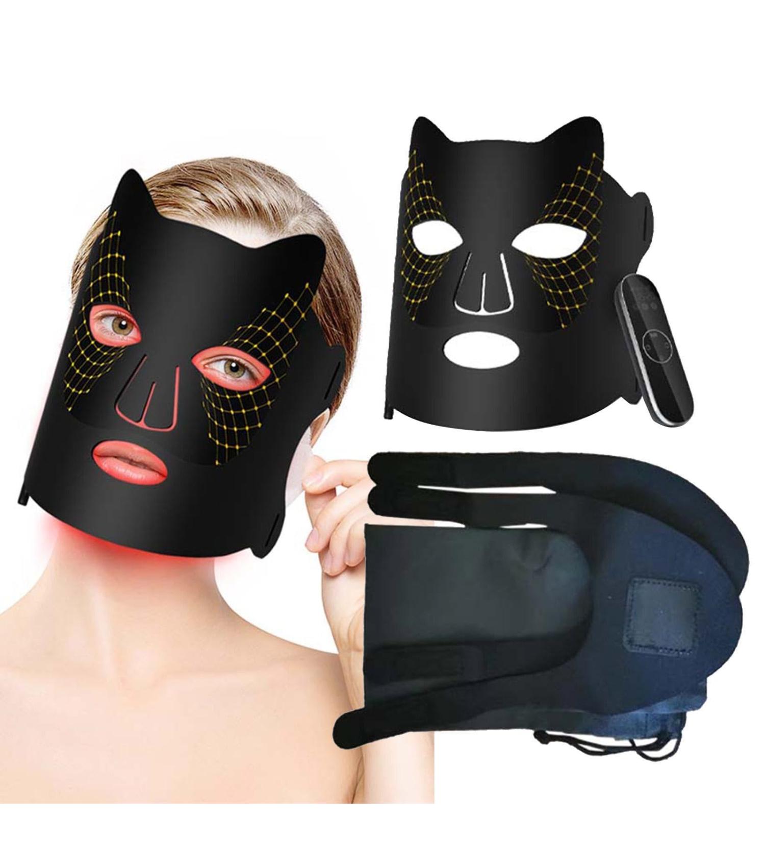 LED Light Face | Facial Beauty Instrument | LED Light Facial | Face Care Supplies with Bead Structure Bead Structure Face Care Supplies for Travel Home Business Trip and School - Buy Online on SooperMarket.com