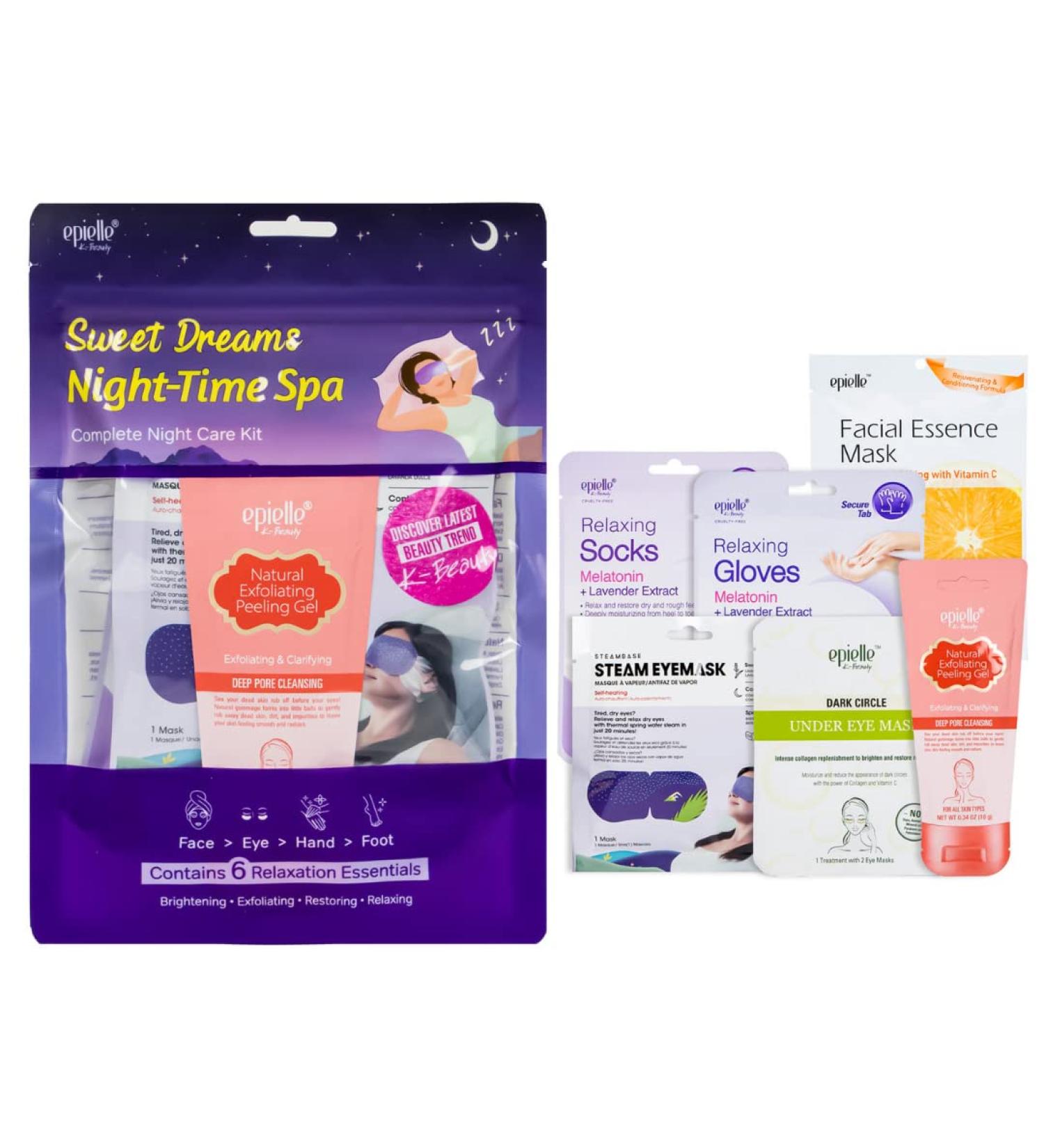 Sweet Dream Night Time Spa Kit - Relax and Unwind for a Peaceful Sleep - Buy Online on SooperMarket.com