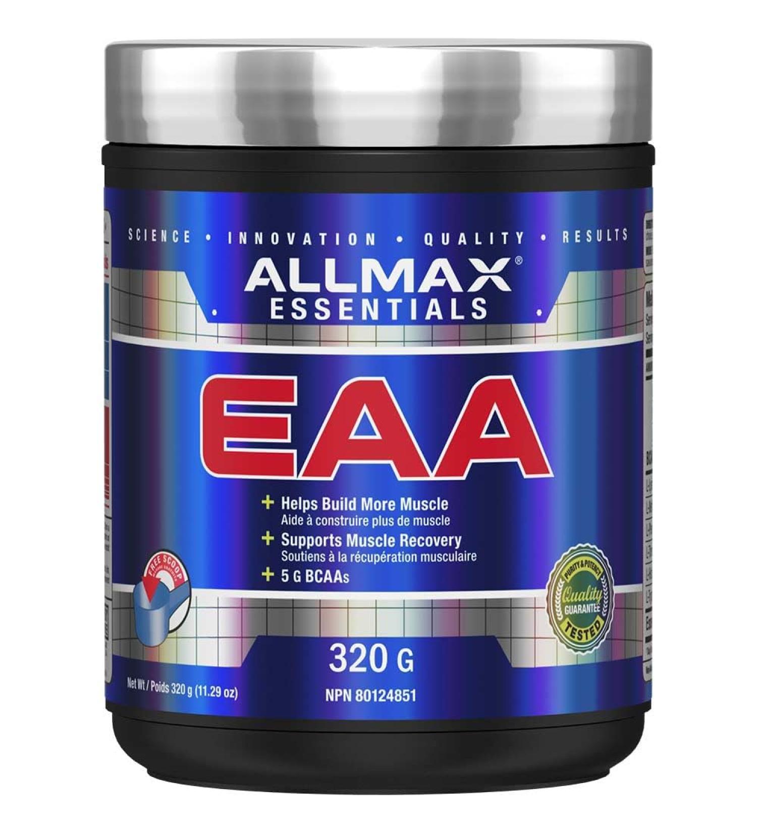 EAA - Essential Amino Acids - 320g - Unflavoured - Buy Online on SooperMarket.com