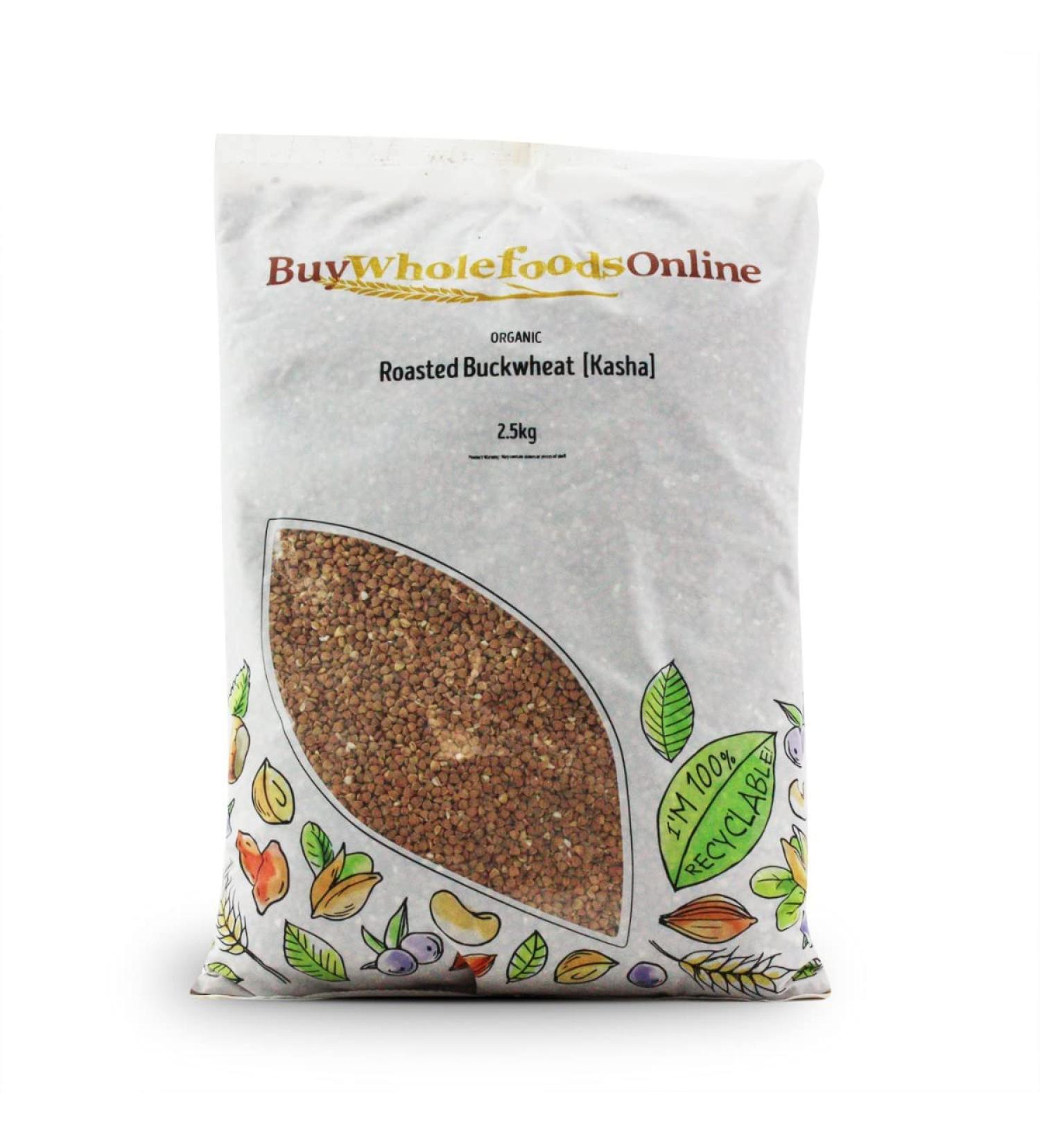 Organic Buckwheat Roasted Kasha 2.5kg (BWFO)