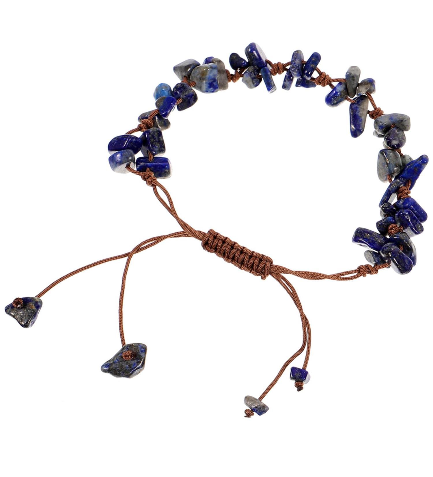 TENDYCOCO stone bracelet bracelets aesthetic bracelets adjustable bracelet natural adjustable rope stone bracelets agate birthday present Miss to weave crystal gravel beaded gravel crystal - Buy Online on SooperMarket.com