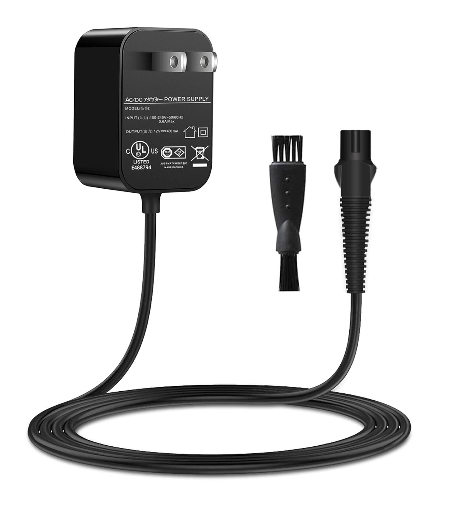 Braun Charger 12V | Compatible with Braun Shaver Series 3/7/5/1/9 | Fits 3040s 310s 340S 5190cc 5040s 740S 7865cc 9290cc 9095cc - Buy Online on SooperMarket.com
