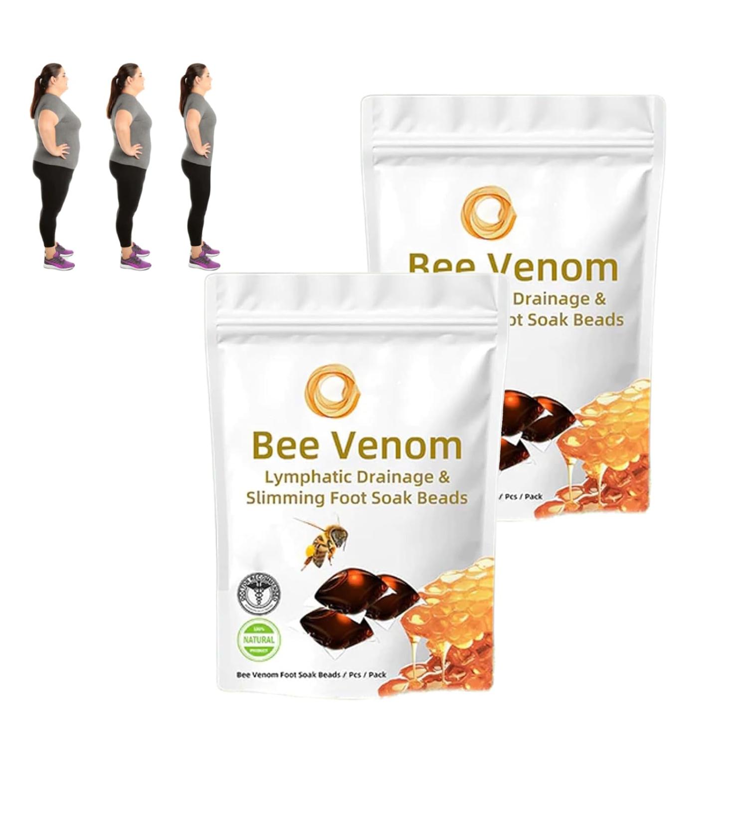 Lukmlca Bee Venom Lymphatic Drainage & Slimming Foot Soak Beads Aprolo Detoxingherbs Cleansing Foot Soak Beads Bee Venom Foot Soak Beads Body Detox Foot Soak Beads (20PCS) - Buy Online on SooperMarket.com