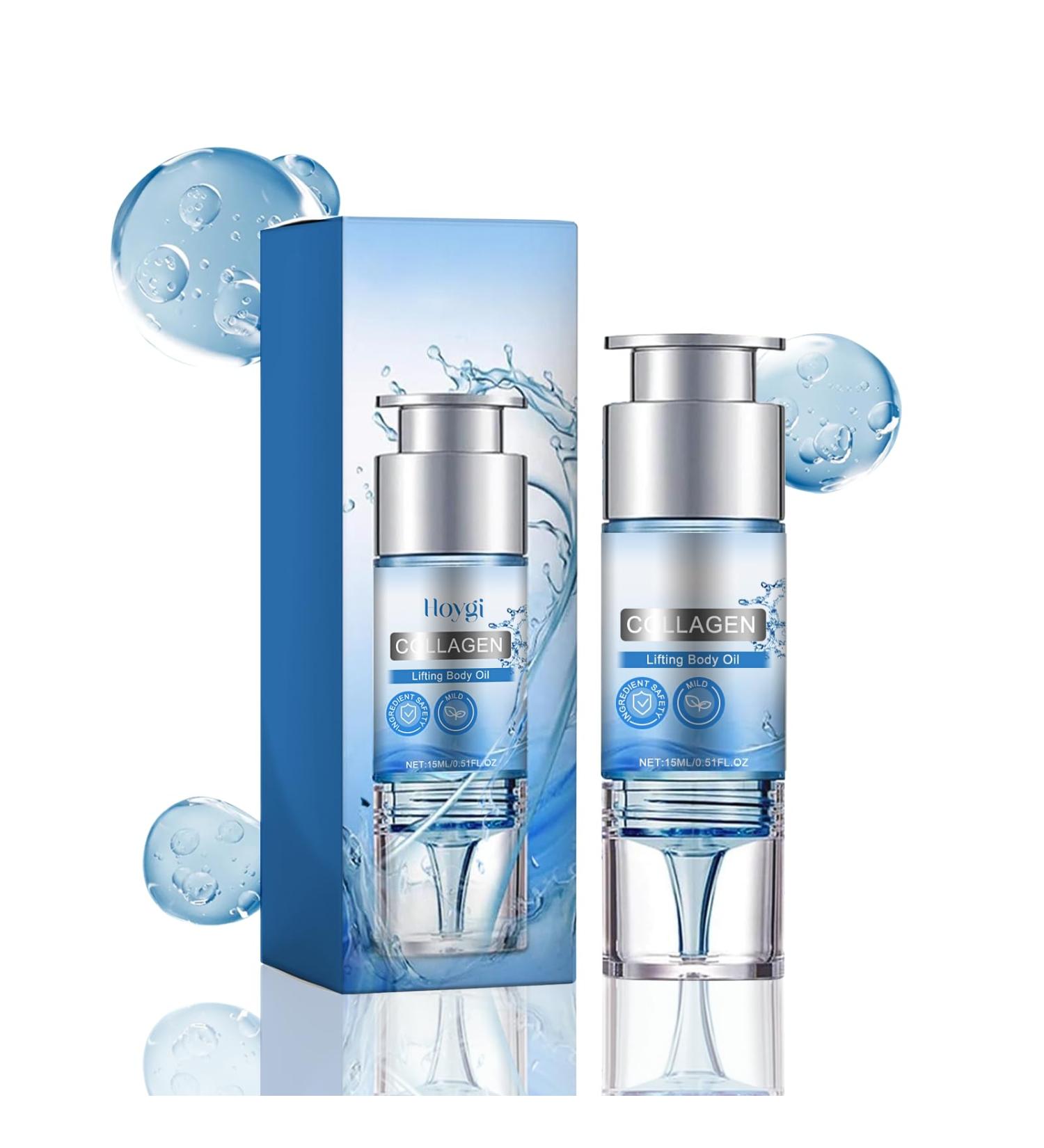Collagen Lifting Body Oil Vitamin E Oil Body Oil For Women Hydrating Moisturiser Collagen Oil For Skin Tightening Body Curve Nourishing Chest Body Moisturiser For Dry Skin Firming Body Lotion Oil - Buy Online on SooperMarket.com