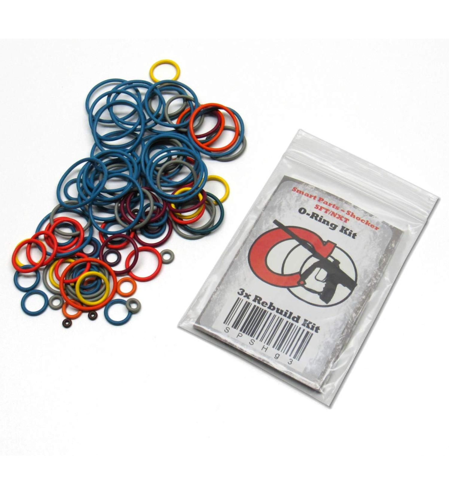 Captain O-Ring 3X Color Coded Oring Rebuild Kit for Smart Parts Shocker SFT/NXT - Buy Online on SooperMarket.com
