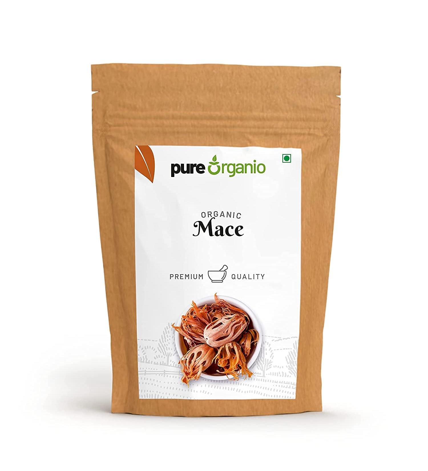 QURA Organic Whole Mace - Javitri (Japatri) Indian Spices Masala (50 Gm) - Buy Online on SooperMarket.com