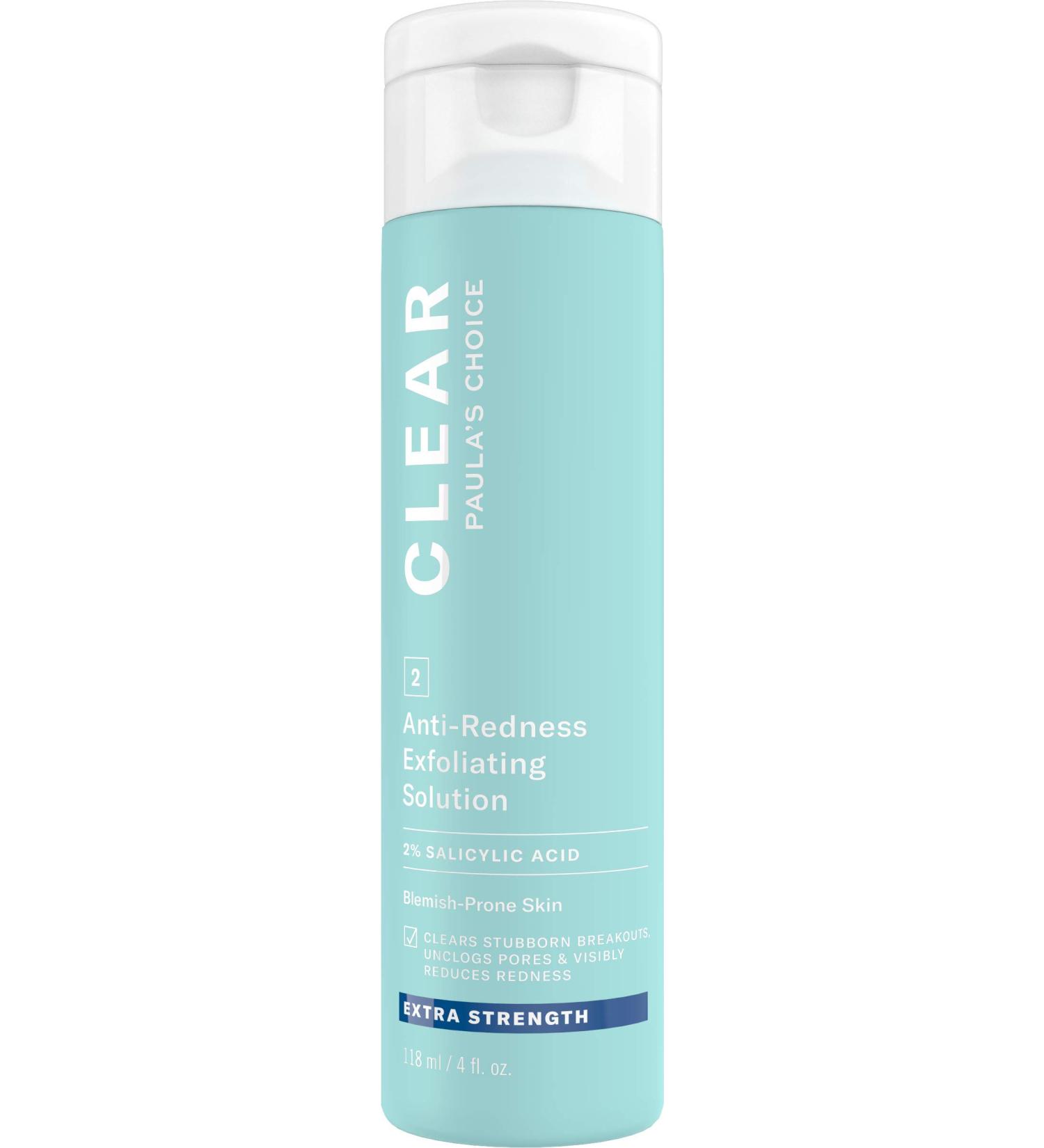 Paula's Choice CLEAR Extra Strength 2% BHA Exfoliant - Face Exfoliator Peel Fights Breakouts Blackheads & Enlarged Pores - with Salicylic Acid - Combination to Oily Skin - 118 ml 118 ml (Pack of 1) - Buy Online on SooperMarket.com