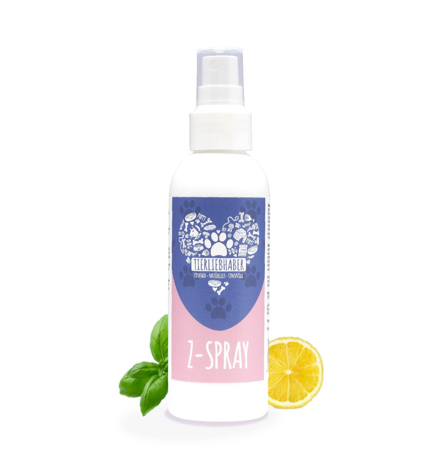 Animal Lovers-Z Natural Spray for Dogs | 100% Natural Citrus & Tea Tree Oil | Skin & Fur Care | Strengthens Skin Defense (150 ml) - Buy Online on SooperMarket.com
