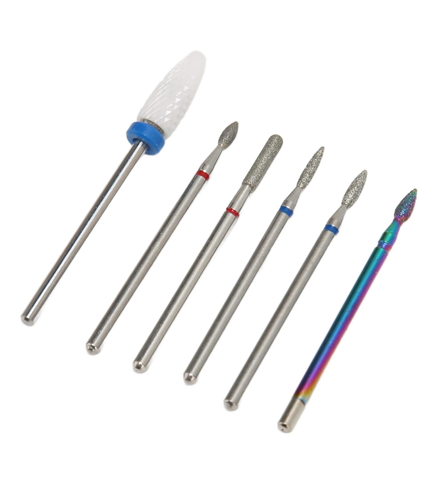 Cuticle Remover Bit Set Cuticle Bit Ceramics Rotate for Salon - Buy Online on SooperMarket.com