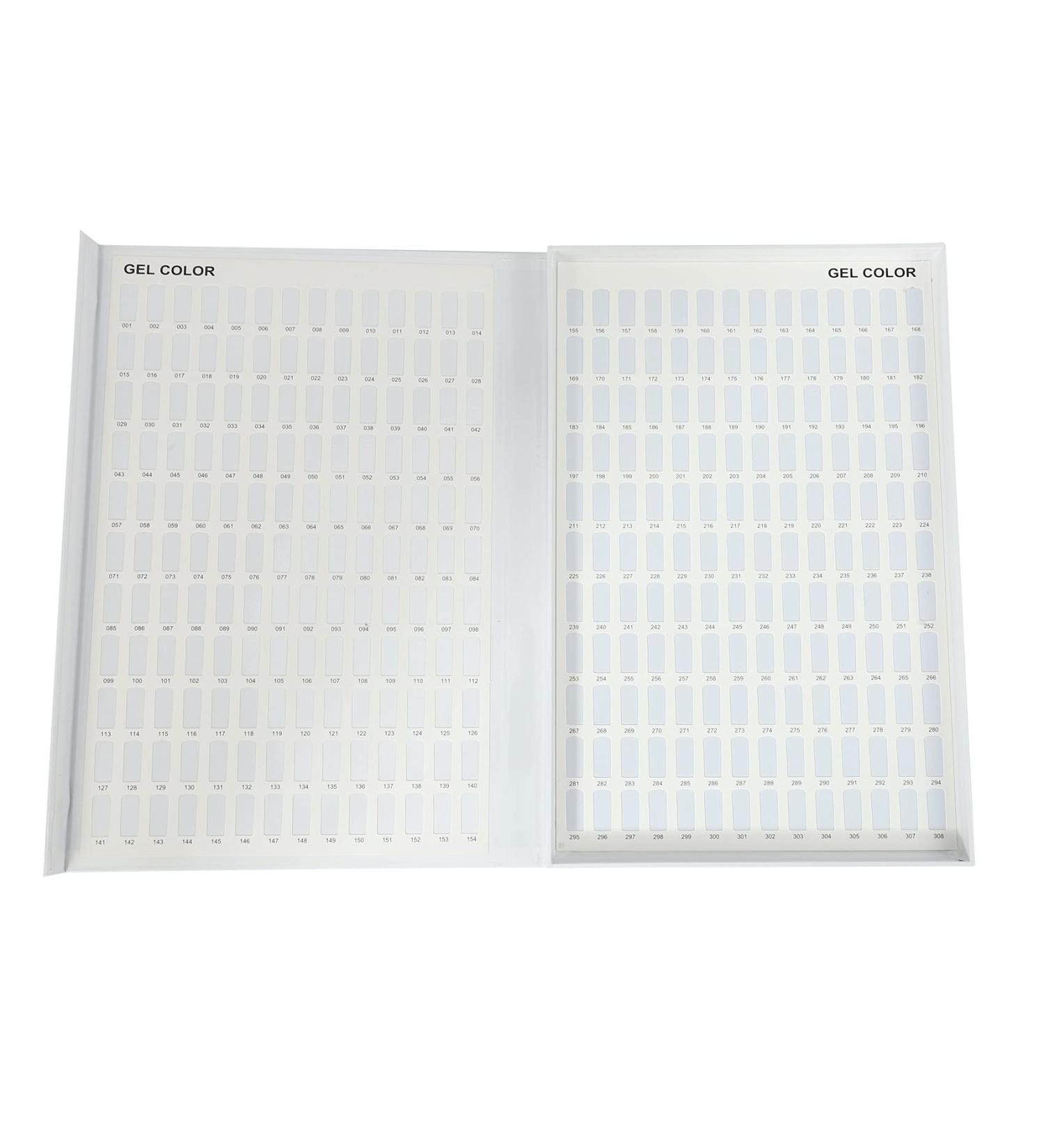 Color Nail Art Tips Display Book Chart Display Board Nail Polish Board Nail Art Tips Polish Uv For Nail Art Accessories - Buy Online on SooperMarket.com