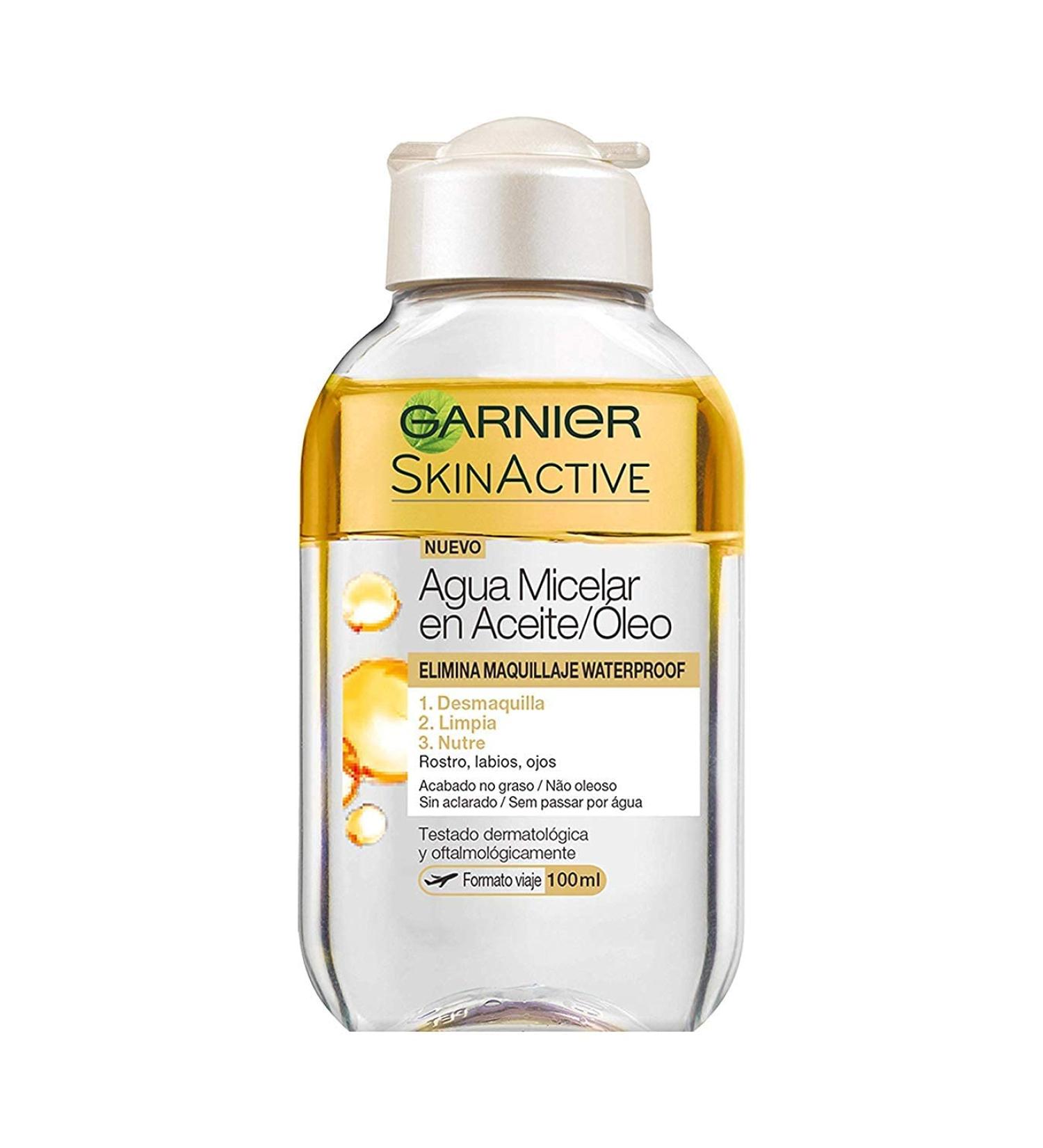 Garnier Facial Makeup Remover 100ml Gentle Effective Cleansing for All Skin Types | Shop Internationally - Buy Online on SooperMarket.com