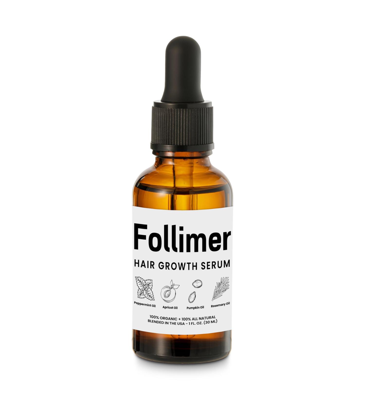 Premium Hair Growth Oil - DHT Blocker with Organic Rosemary Peppermint Pumpkin Seed & Apricot Oils | Natural Minoxidil Alternative | Made in USA - Buy Online on SooperMarket.com