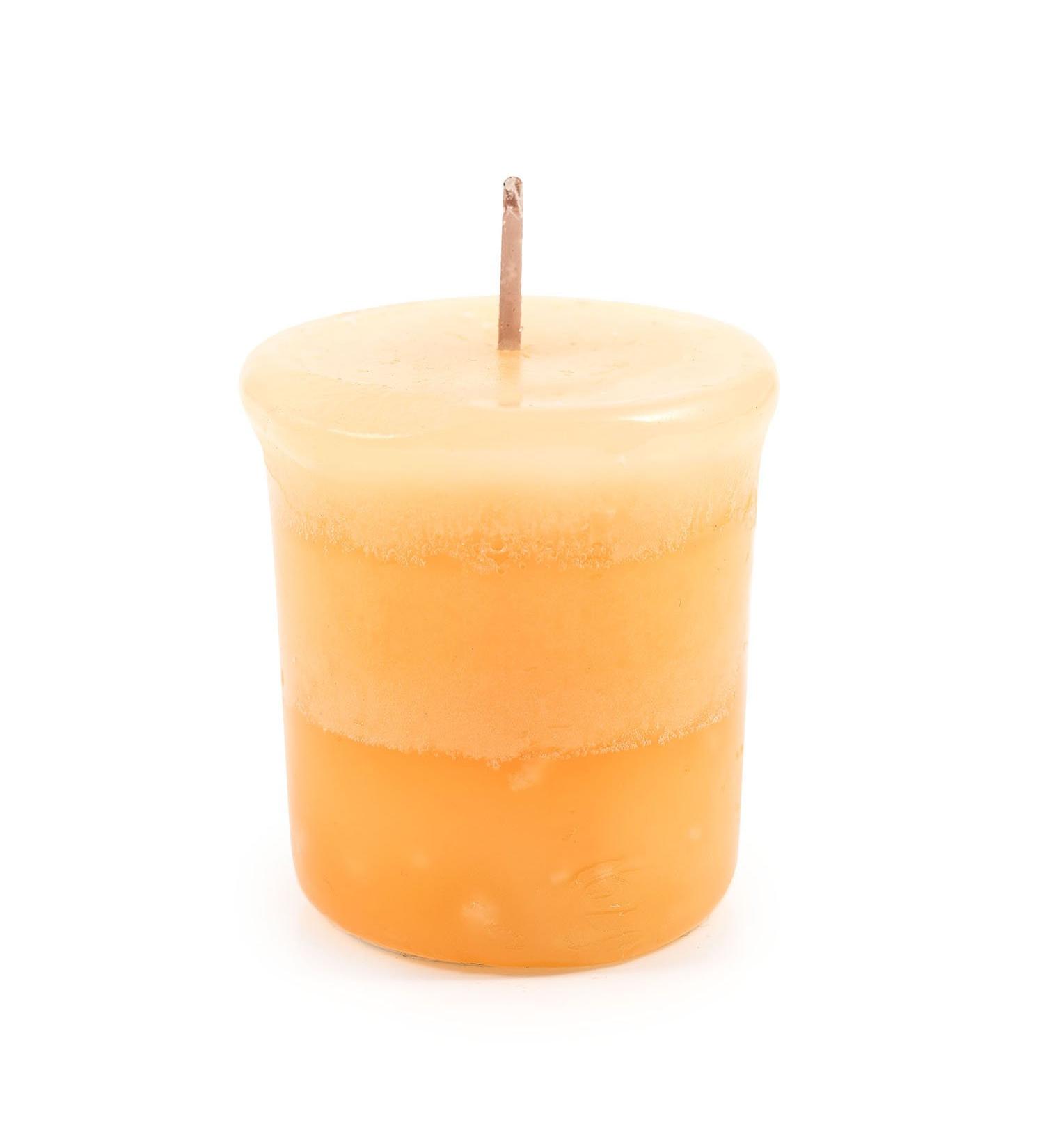 pajoma scented votive candle 55 g vanilla | Marble votive candle burning time approx. 17 hours - height 5 cm 4 cm | Premium quality vanilla 1
