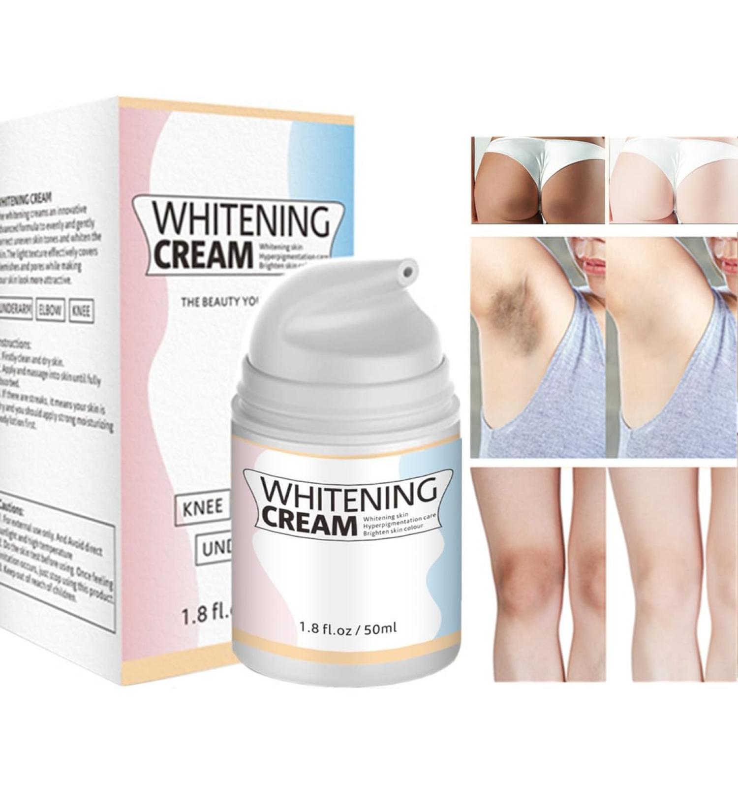 Go Ho Skin Whitening Cream | Intimate Area Lightening & Dark Spot Remover for Underarms Elbows and Inner Thighs - Easy to Use International Shipping - Buy Online on SooperMarket.com