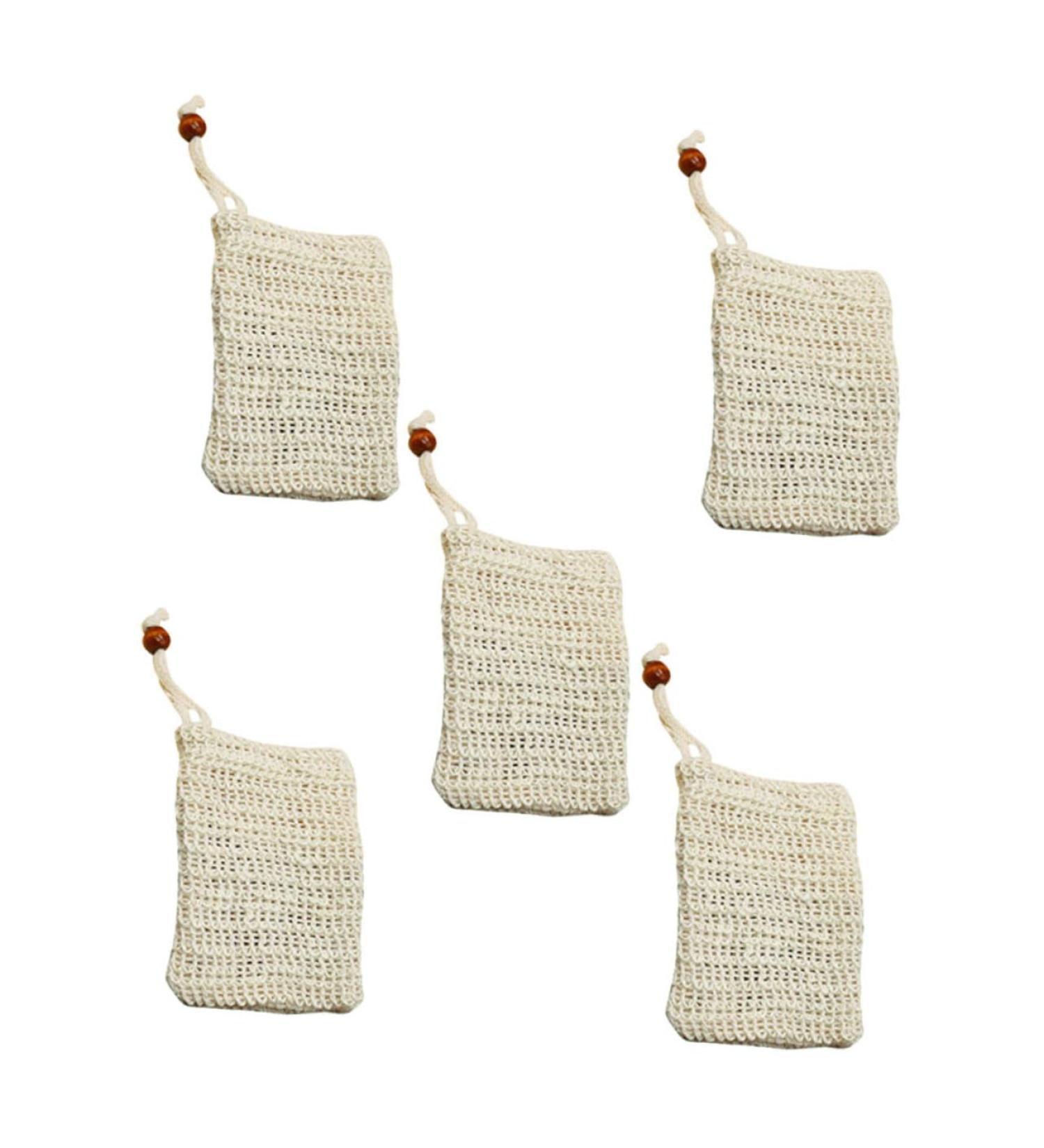 Baluue 15 Pcs Soap Net Bath Soap Holder Foaming Soap Pouch Bath Soap Liquid Sisal - Buy Online on SooperMarket.com