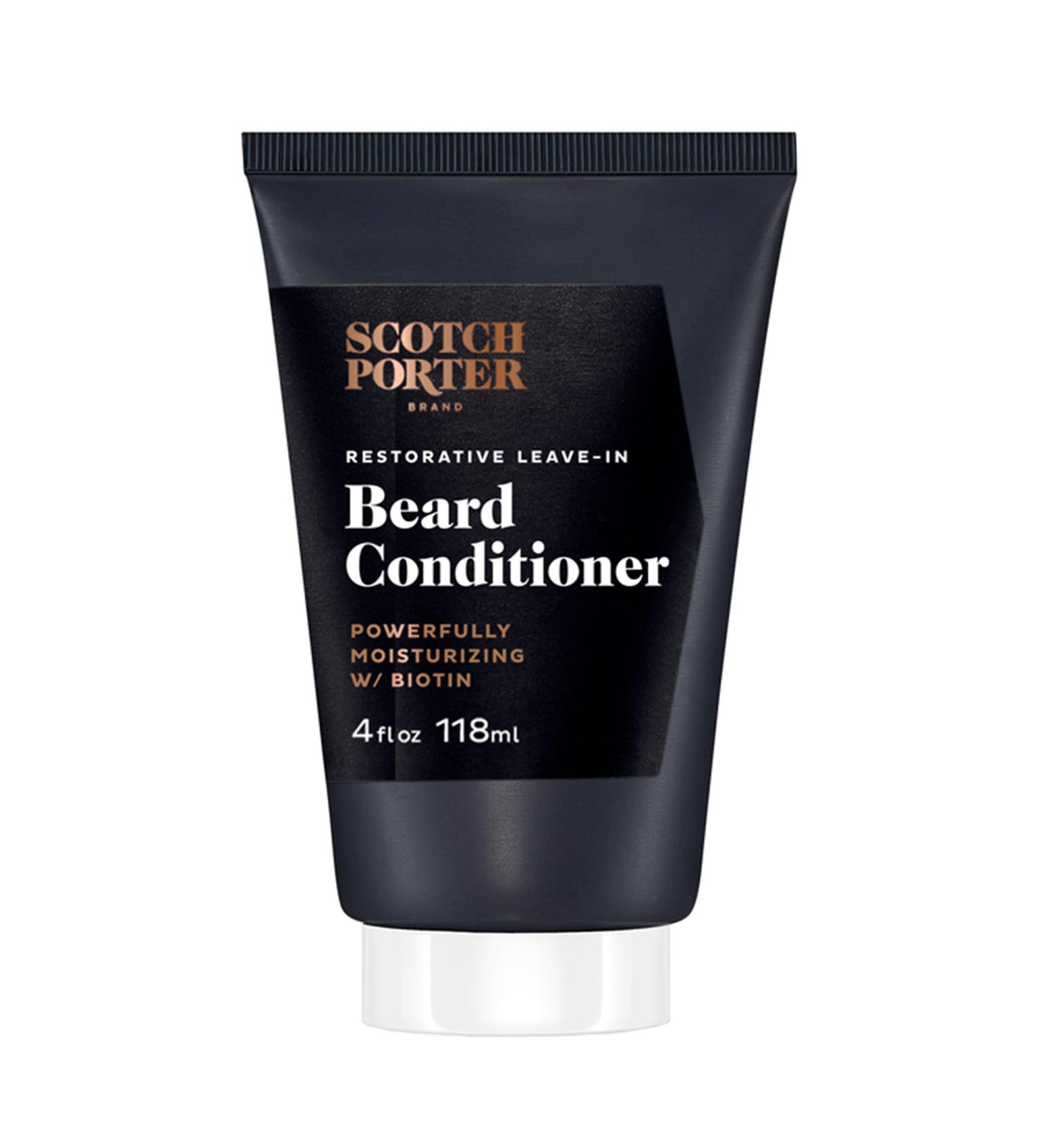 Scotch Porter Restorative Leave-In Beard Conditioner Deep Conditioning Softener with Lightweight Feel Reduces Frizz & Provides Long-lasting Hydration & Shine to Dull Dry Coarse Beards 118 mL - Buy Online on SooperMarket.com