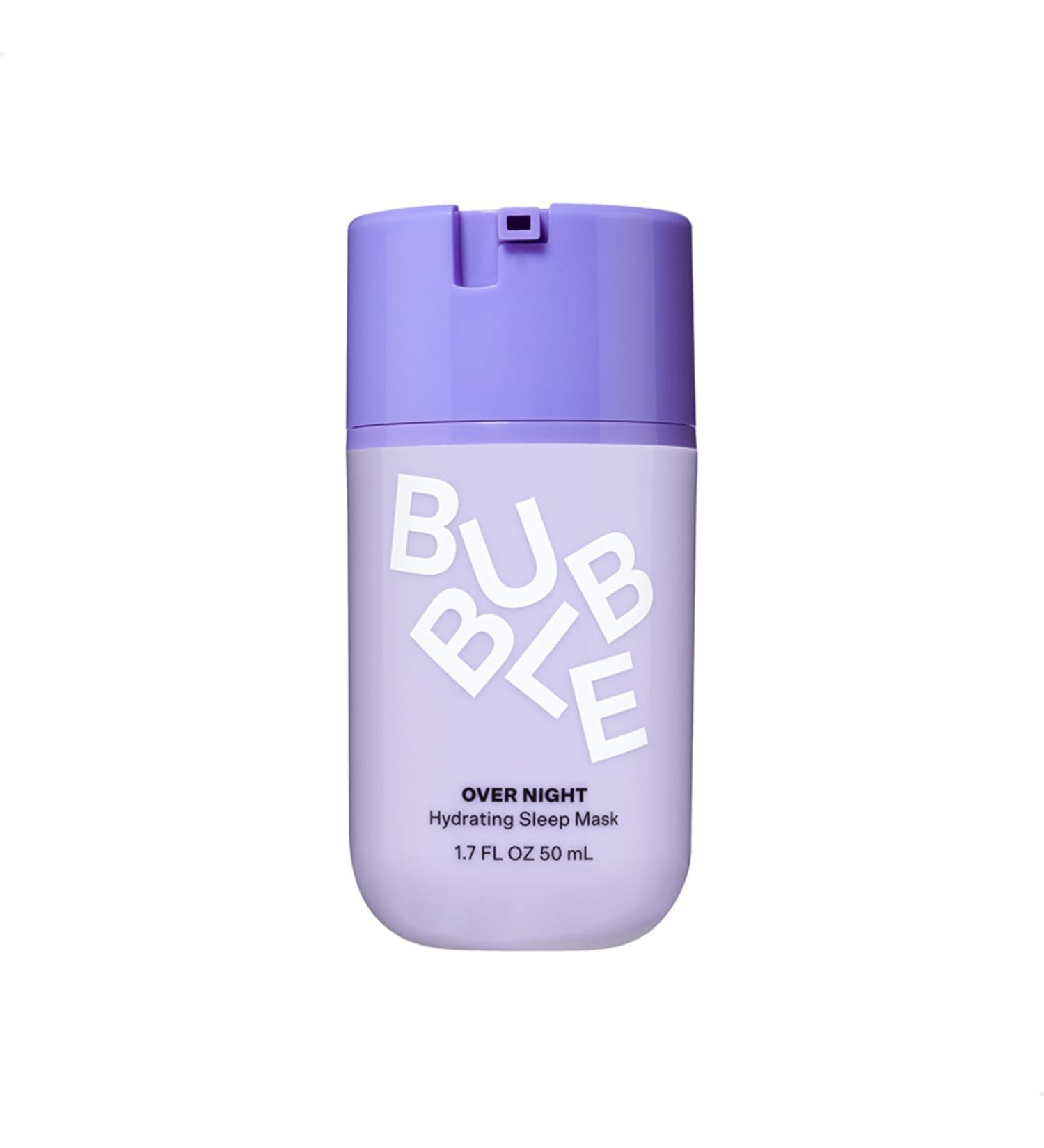Bubble Skincare Overnight Hydrating Sleep Mask - Exfoliating Face Mask for Skin Repair with Mandelic Acid & Sodium PCA | 50ml - Buy Online on SooperMarket.com