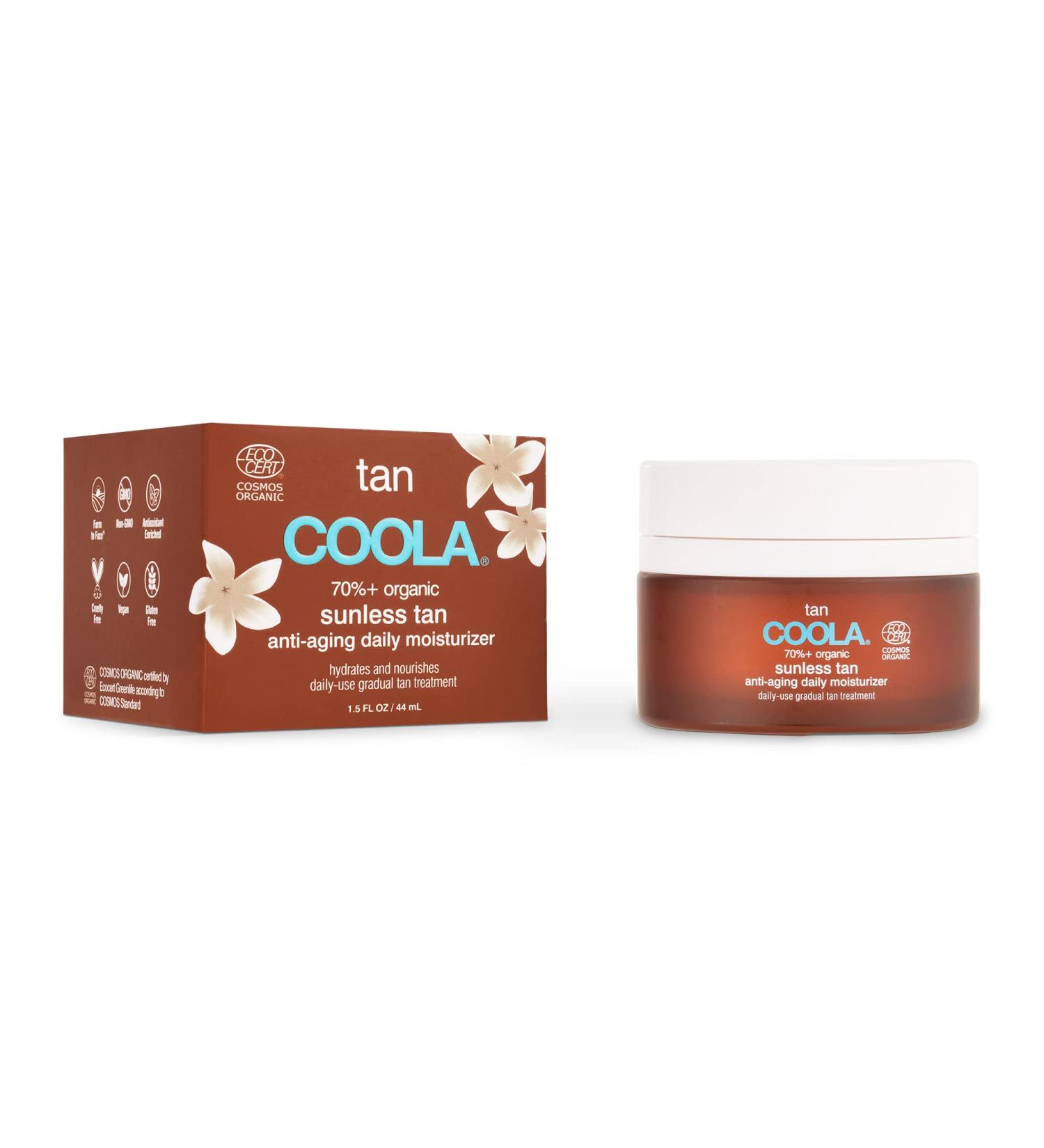 Buy COOLA Organic Sunless Self Tanner Face Moisturizer - Anti-Aging Vegan Gluten Free 1.5 Fl Oz - International Shipping Available - Buy Online on SooperMarket.com