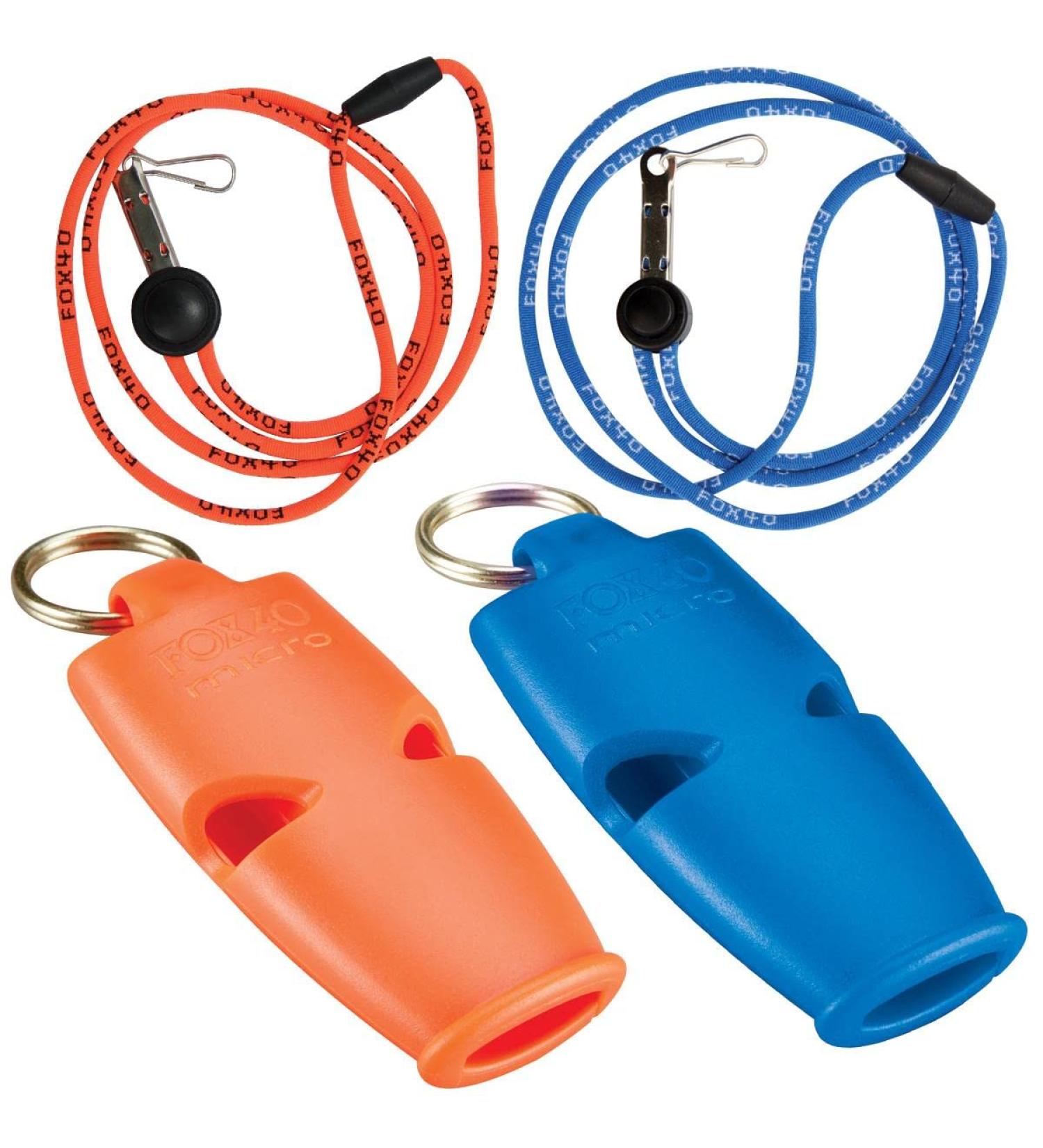 Fox 40 Micro 2 pack (Orange/Blue) - Buy Online on SooperMarket.com