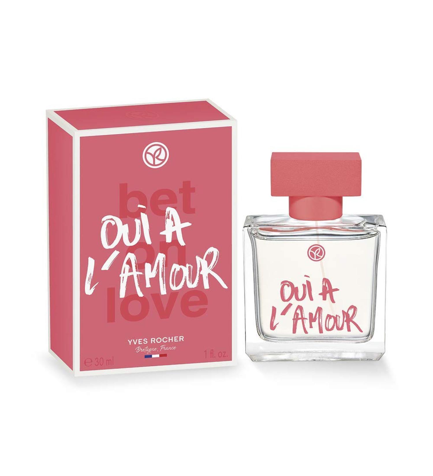 Yves Rocher Oui A L'Amour Eau de Parfum for women 30ml./1.fl oz. Spray. - Buy Online on SooperMarket.com