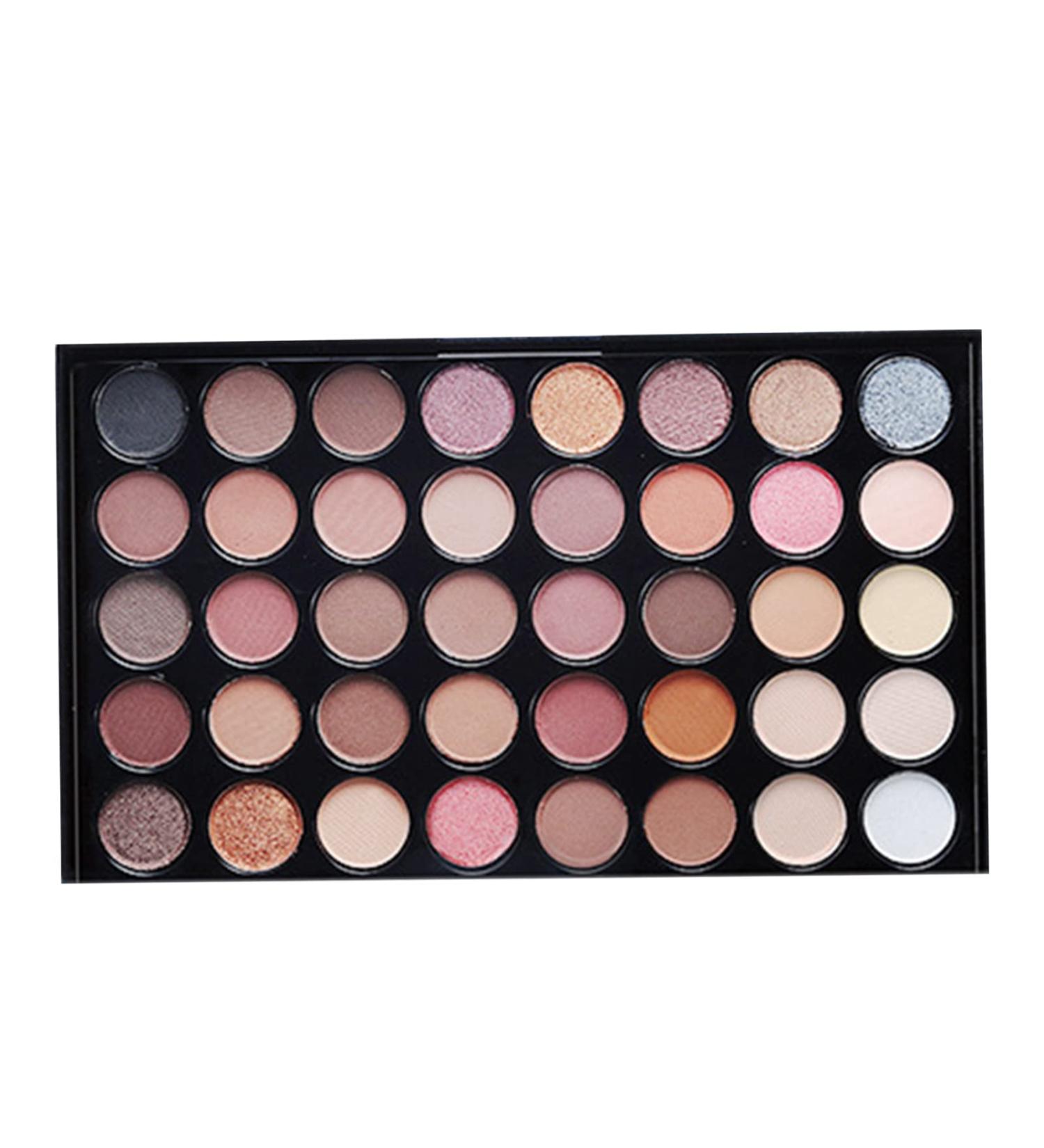 Rosvola Eye Makeup Palette - 40 Vibrant Colors Long-Lasting Matte & Glitter Eyeshadow for Daily Use - International Shipping - Buy Online on SooperMarket.com