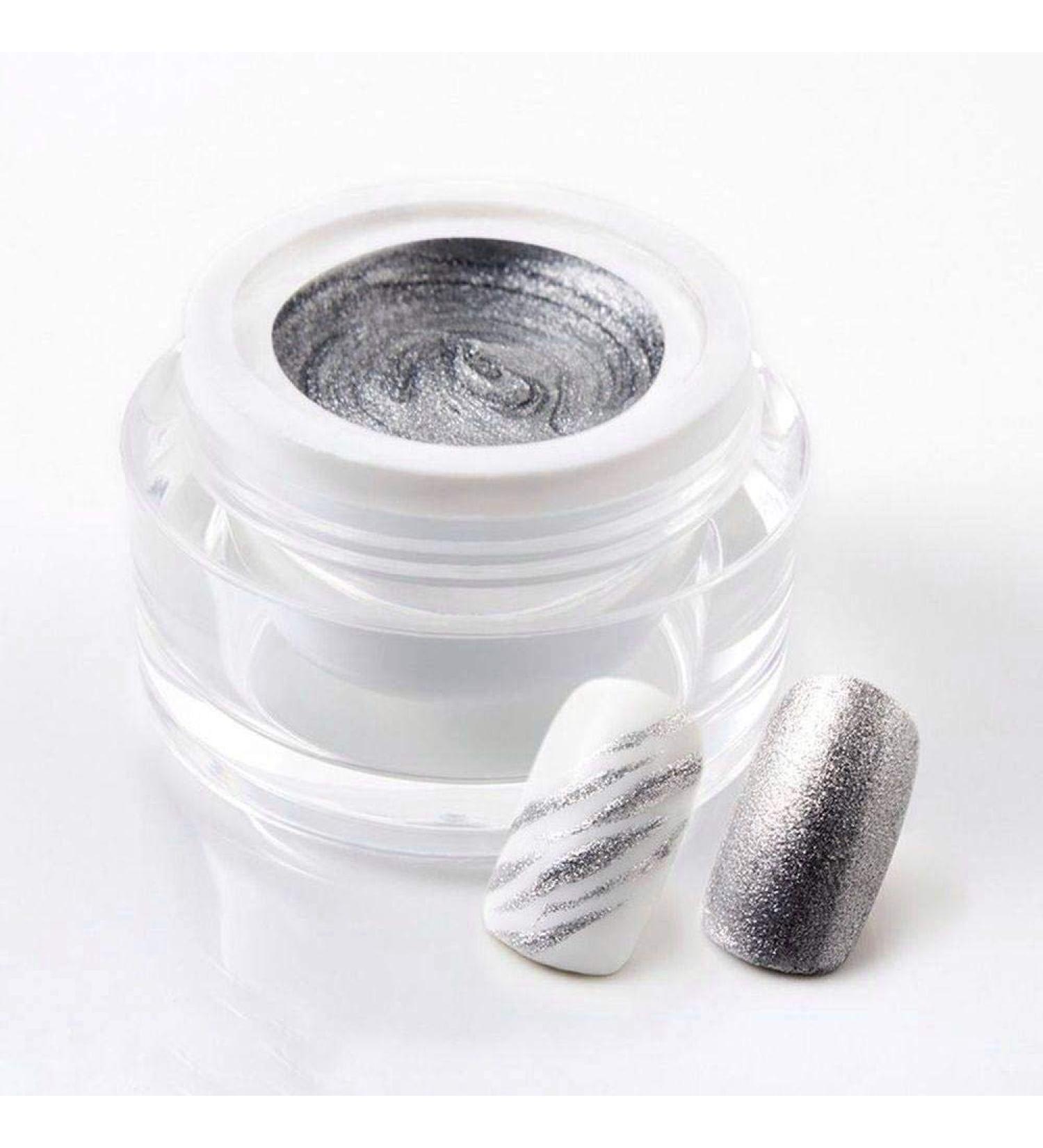 5 ml of exclusive painting gel in silver
