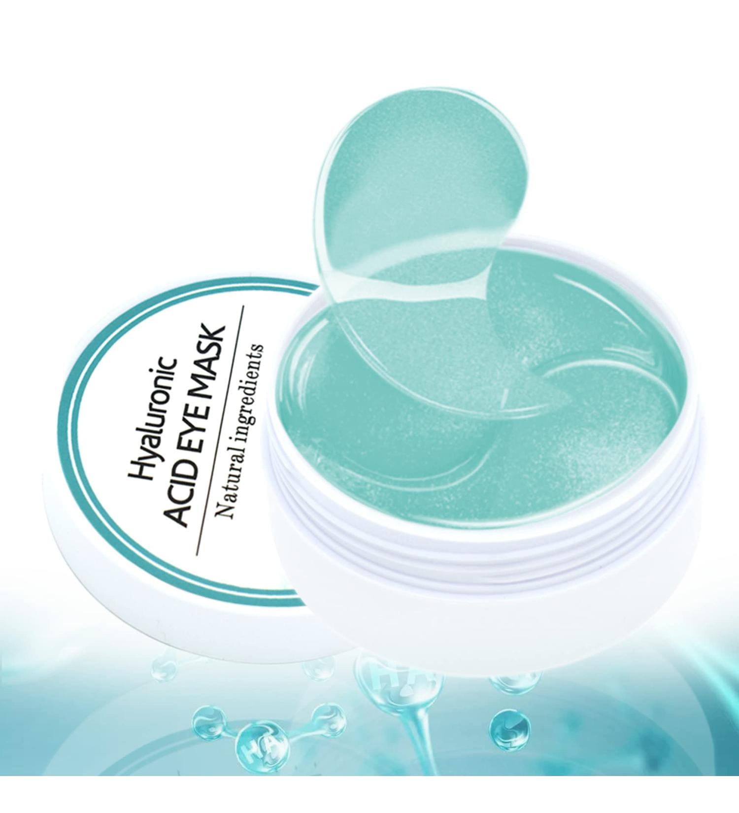 Hydrating Under Eye Patches with Hyaluronic Acid and Collagen - Reduce Dark Circles, Puffiness, and Wrinkles - 30 Pairs - Buy Online on SooperMarket.com