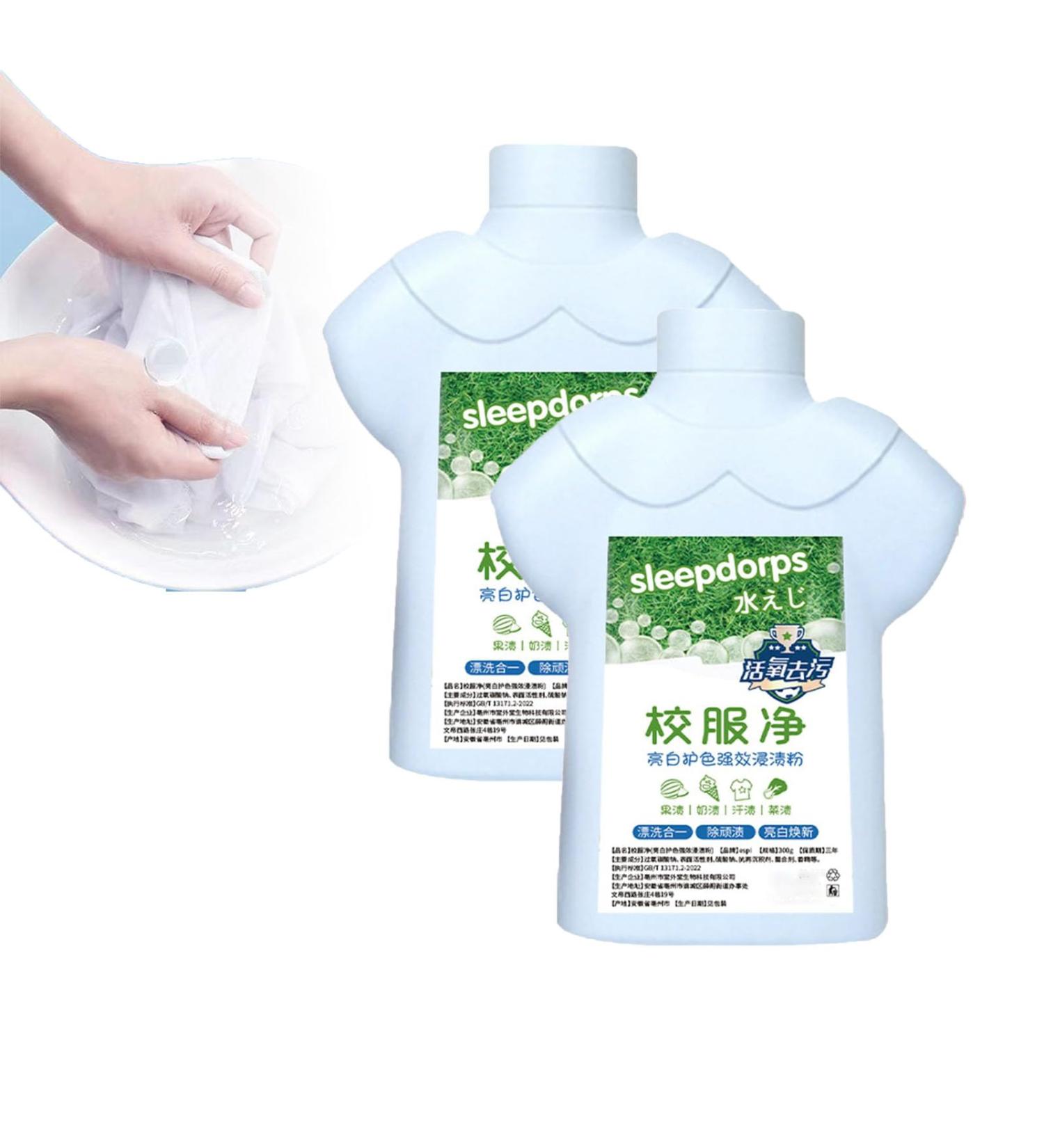 Efficient Easy Clean Laundry Detergent Powder Active Biological Enzyme Washing Laundry Detergent Powder All Purpose Efficient Cleaning Powder Soap Powder Laundry Detergent (2 PCS) - Buy Online on SooperMarket.com