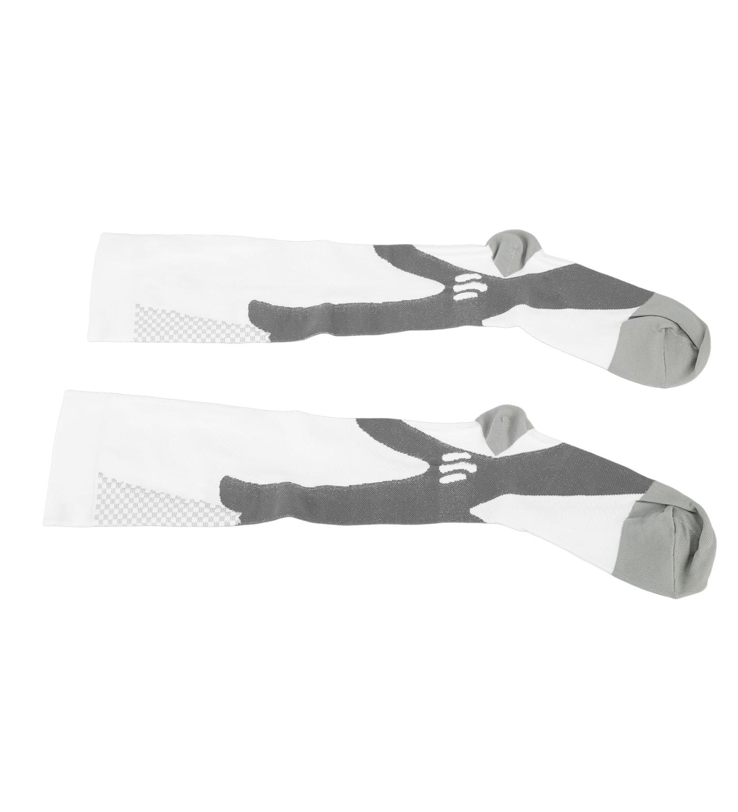 Hiraith Athletic Compression Socks - Comfortable Muscle Shock Absorption for Sports (L/XL 35-39) | International Shipping Available - Buy Online on SooperMarket.com