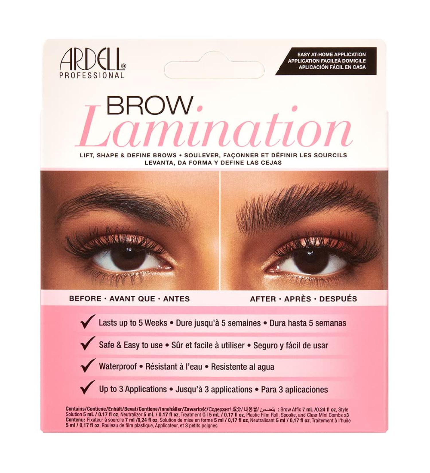 Ardell Brow Lamination Kit for Defined and Tamed Brows - Buy Online on SooperMarket.com