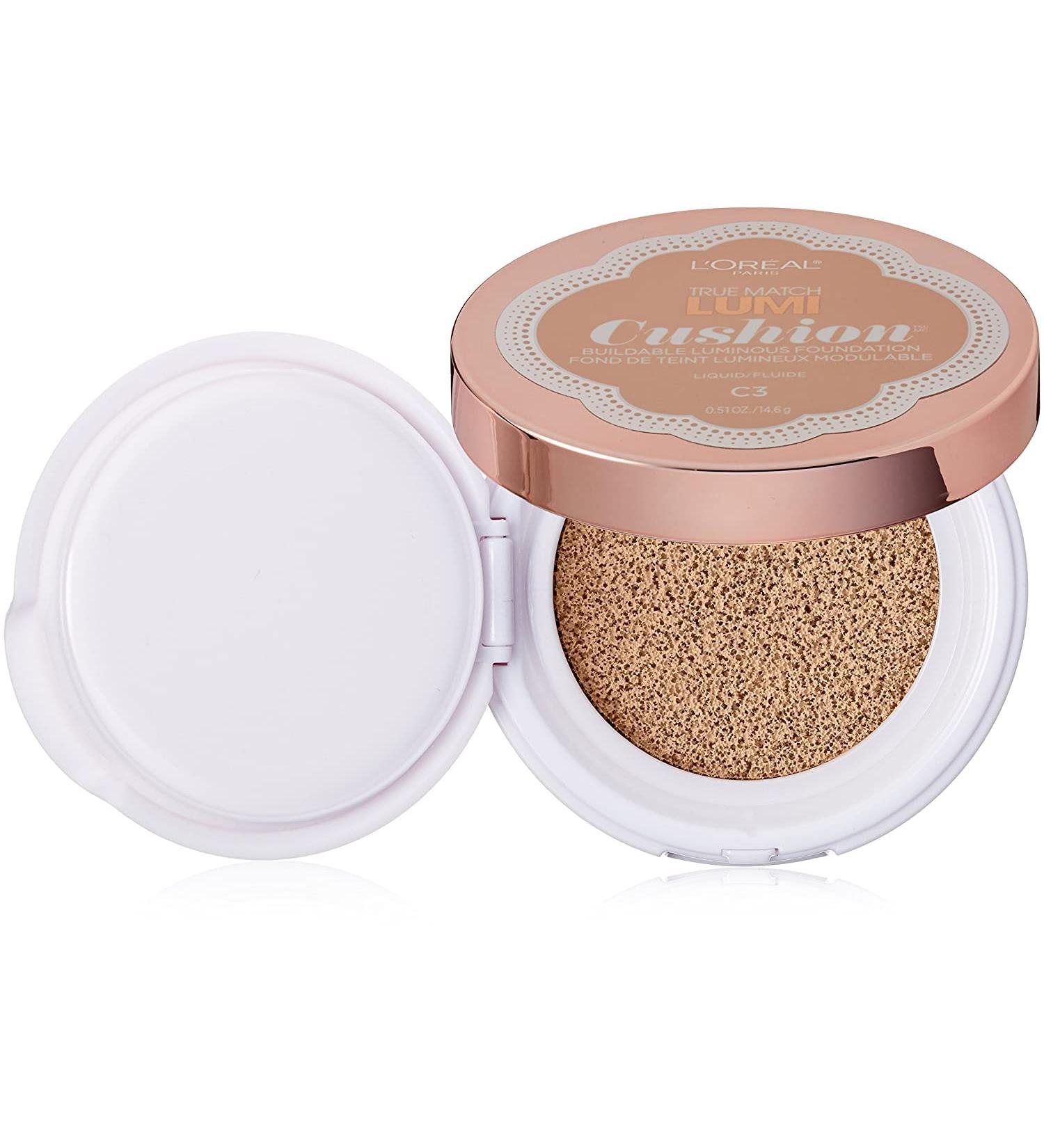 L'Oreal Paris  True Match Lumi Cushion Creamy Natural Liquid Foundation