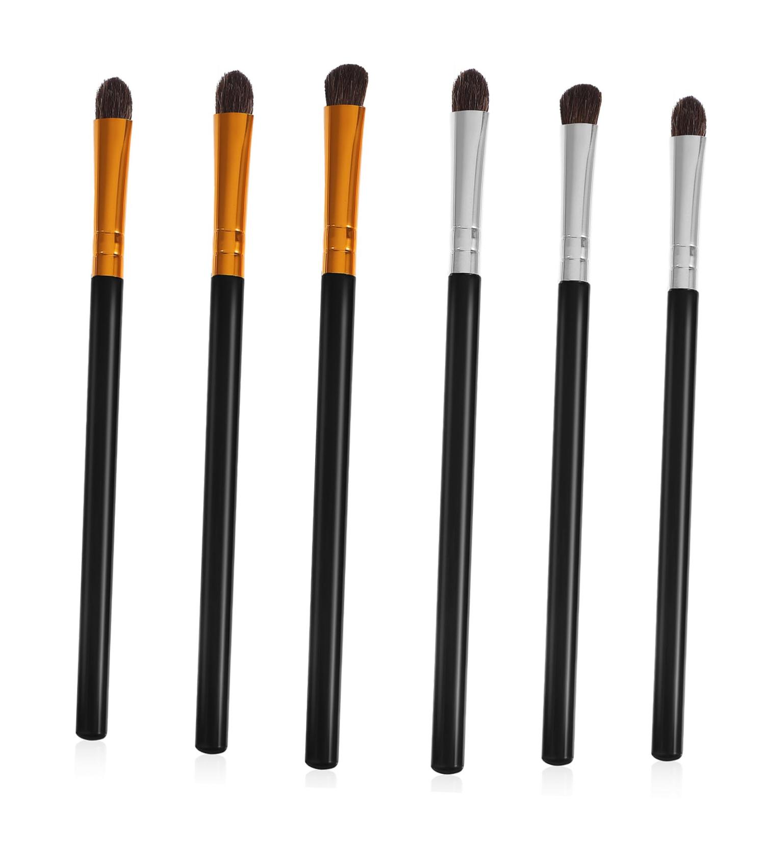 Mikinona Eyeshadow Brush 6pcs Makeup Eyeshadow Eye Makeup Ladies Suits Eye Miss Tool Make up Eyeliner Brush - Buy Online on SooperMarket.com