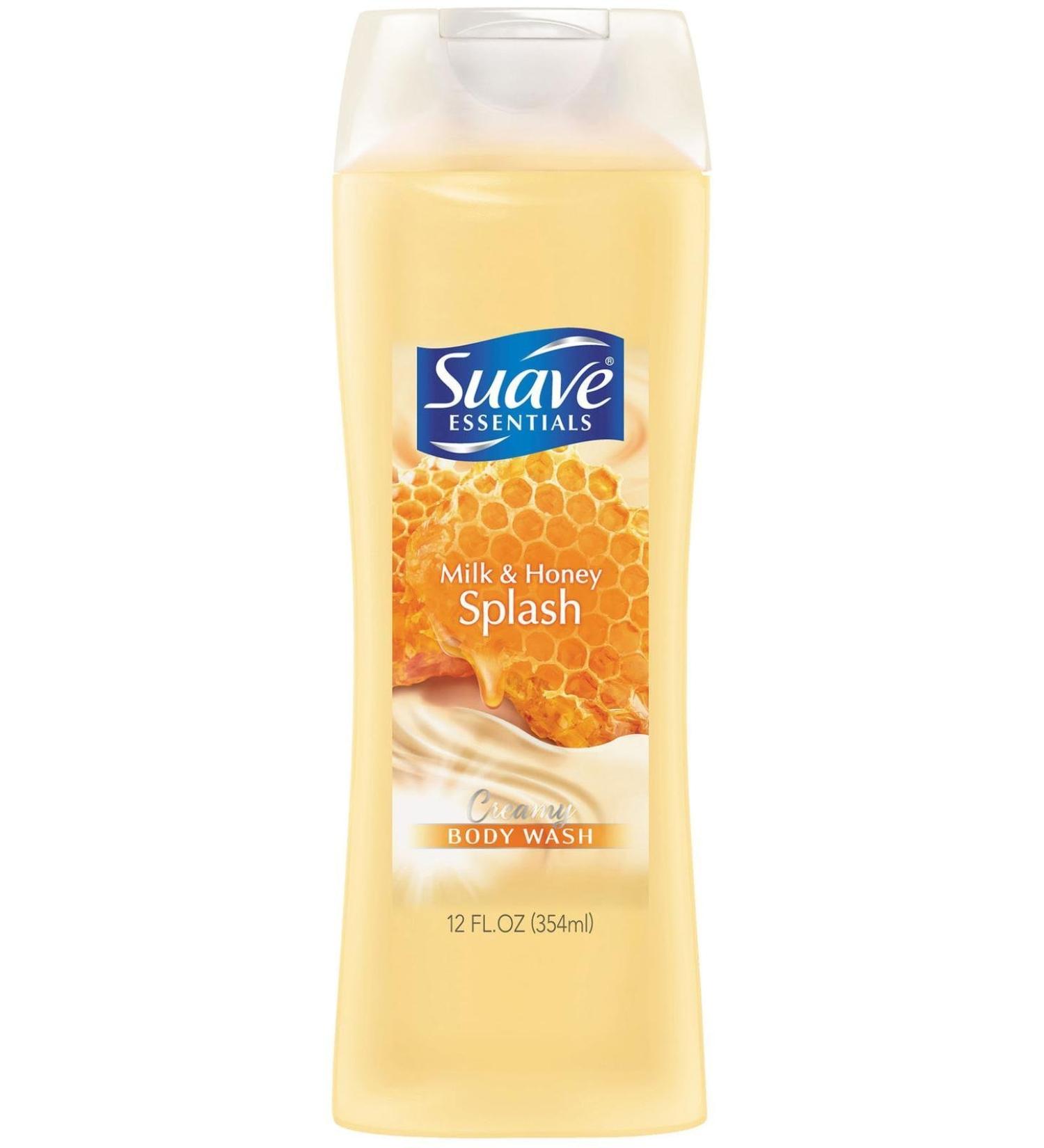 Suave Naturals Creamy Body Wash - Milk & Honey Splash - 12 Oz | Buy Online | Best International Shipping - Buy Online on SooperMarket.com