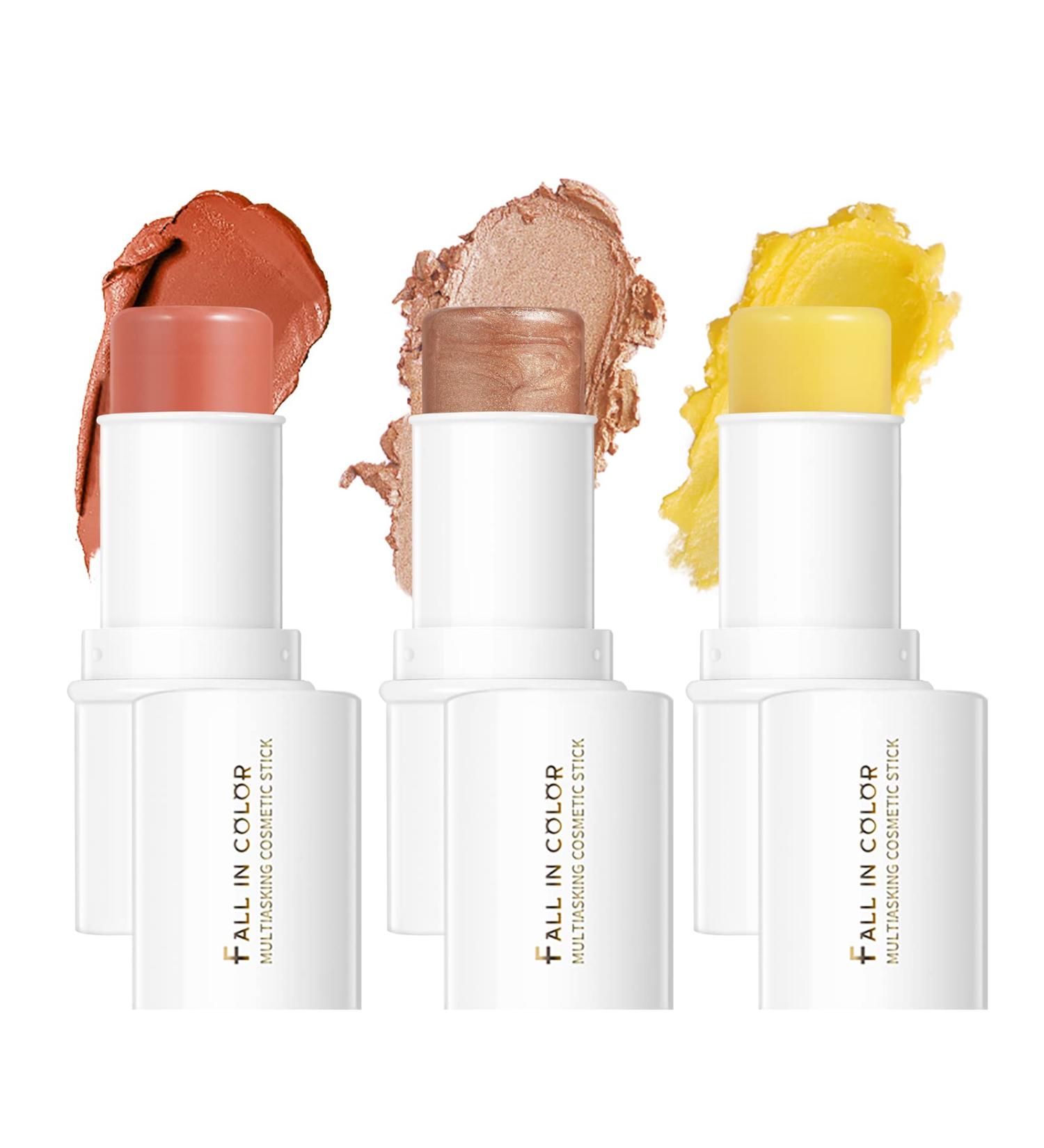 Multi Stick Trio for Older Women - Blush, Highlighter, Contour & Moisturizer Stick Set - Buy Online on SooperMarket.com
