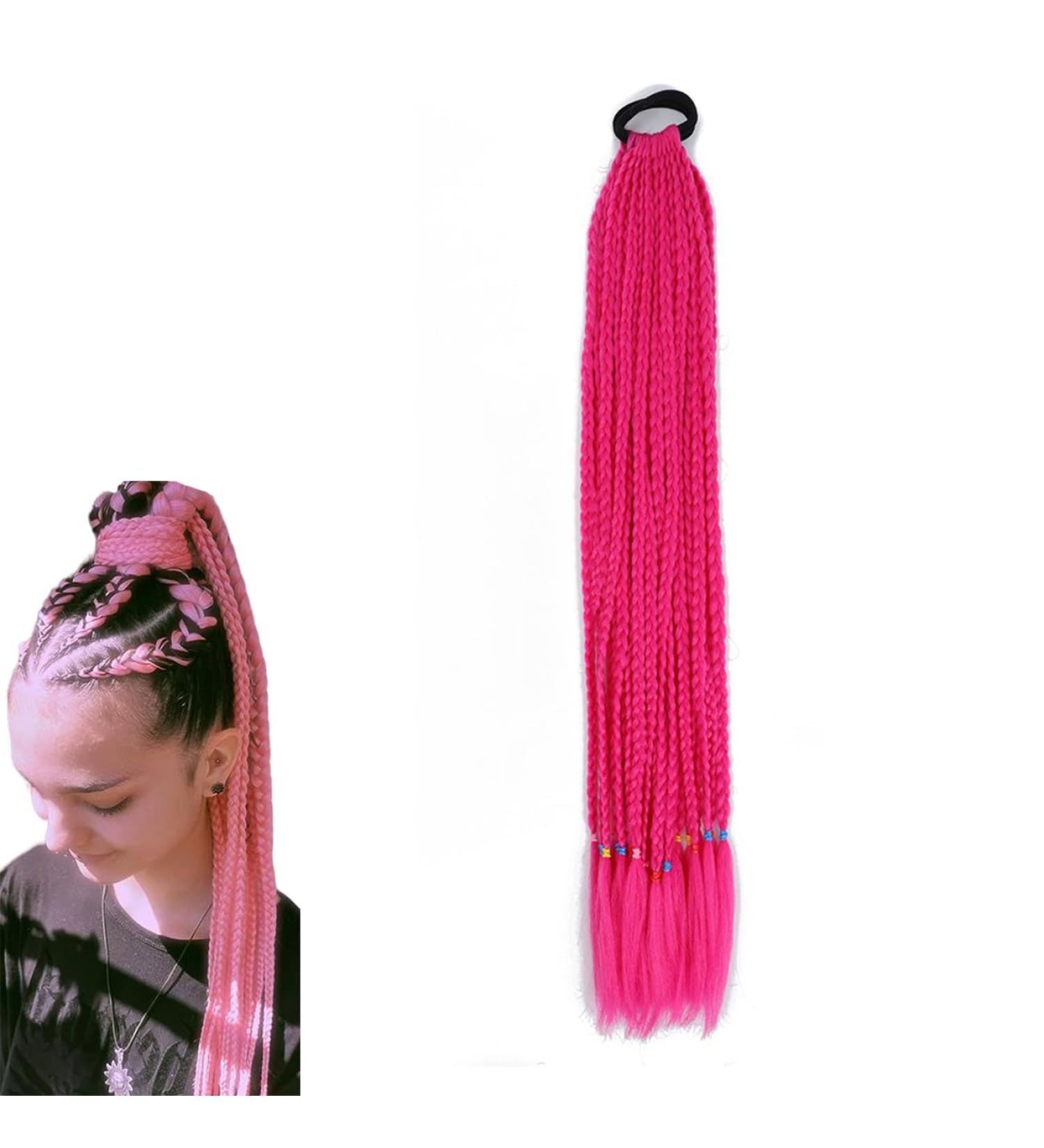 prinfantasy Braiding Hair Extension Braids Synthetic Hair Braid Red BZ136 GBBZ136 24 inch - Buy Online on SooperMarket.com