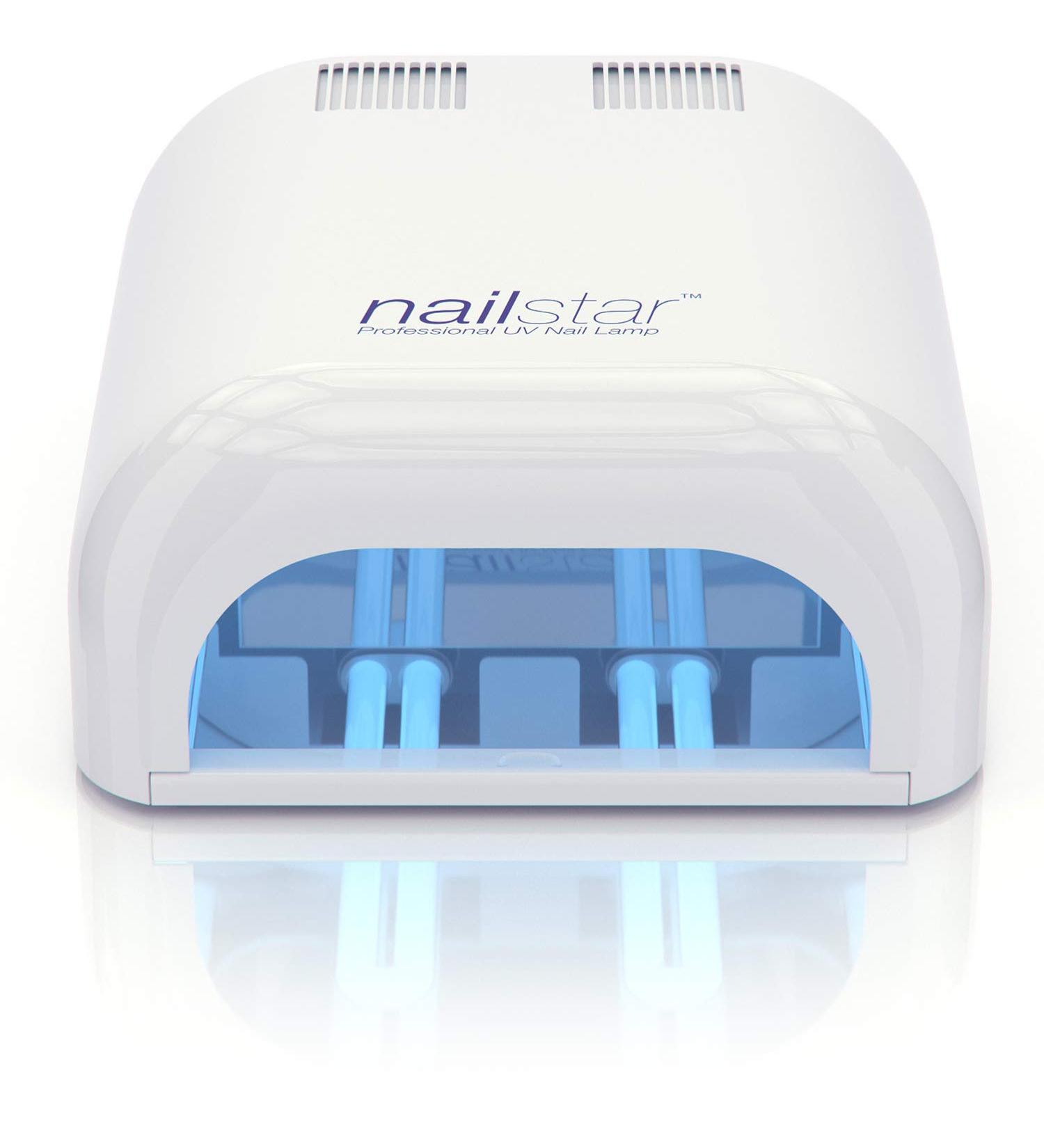 Nailstar 36W Professional UV Nail Lamp | Gel Nail Lamp for Gel Nails with Timers + 4 x 9W Bulbs - Buy Online on SooperMarket.com