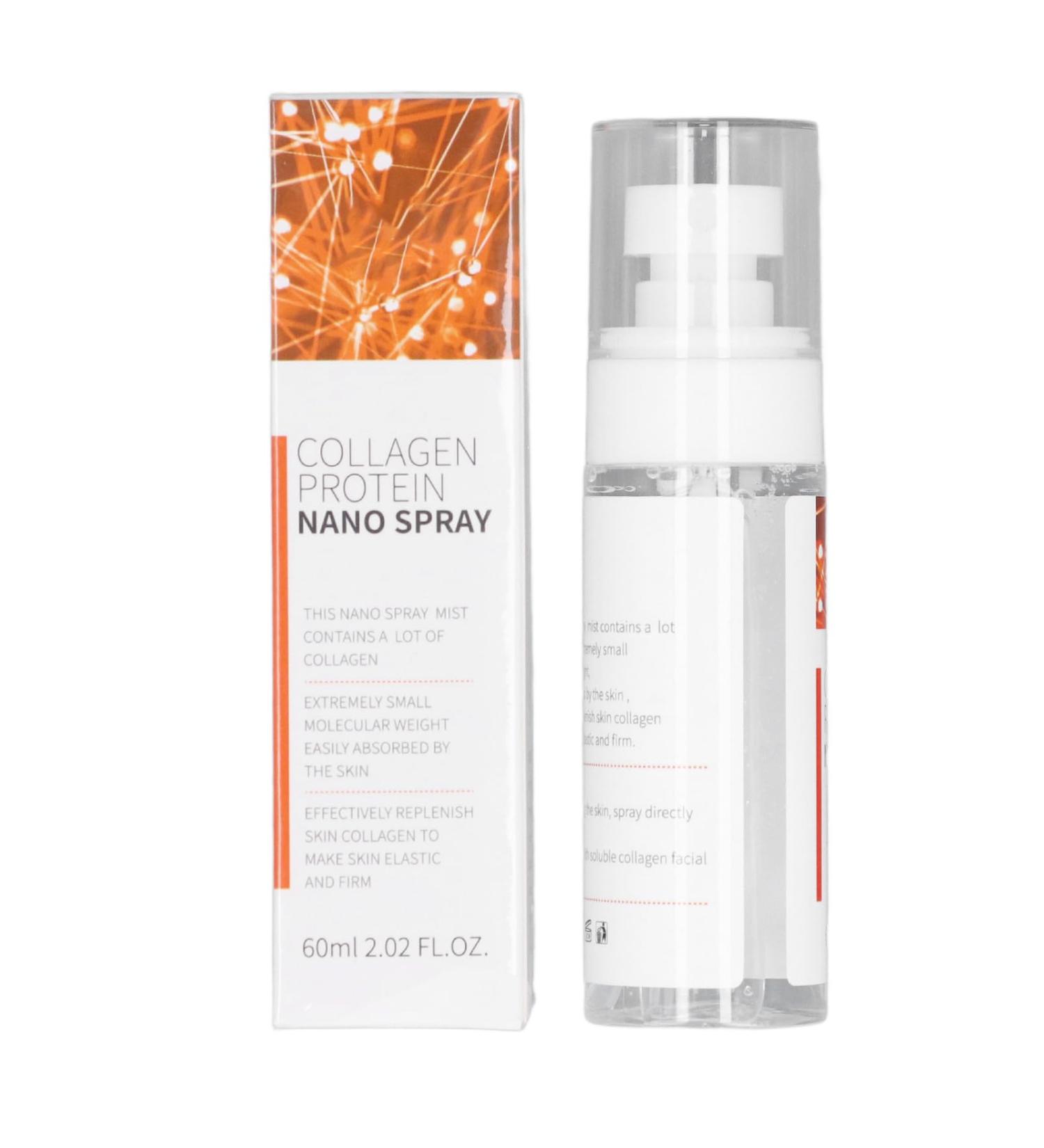 Collagen Face Mist 60ml - Hydrating Moisturizing Spray for Skin Care | Improve Elasticity & Nourish Your Skin - Buy Online on SooperMarket.com