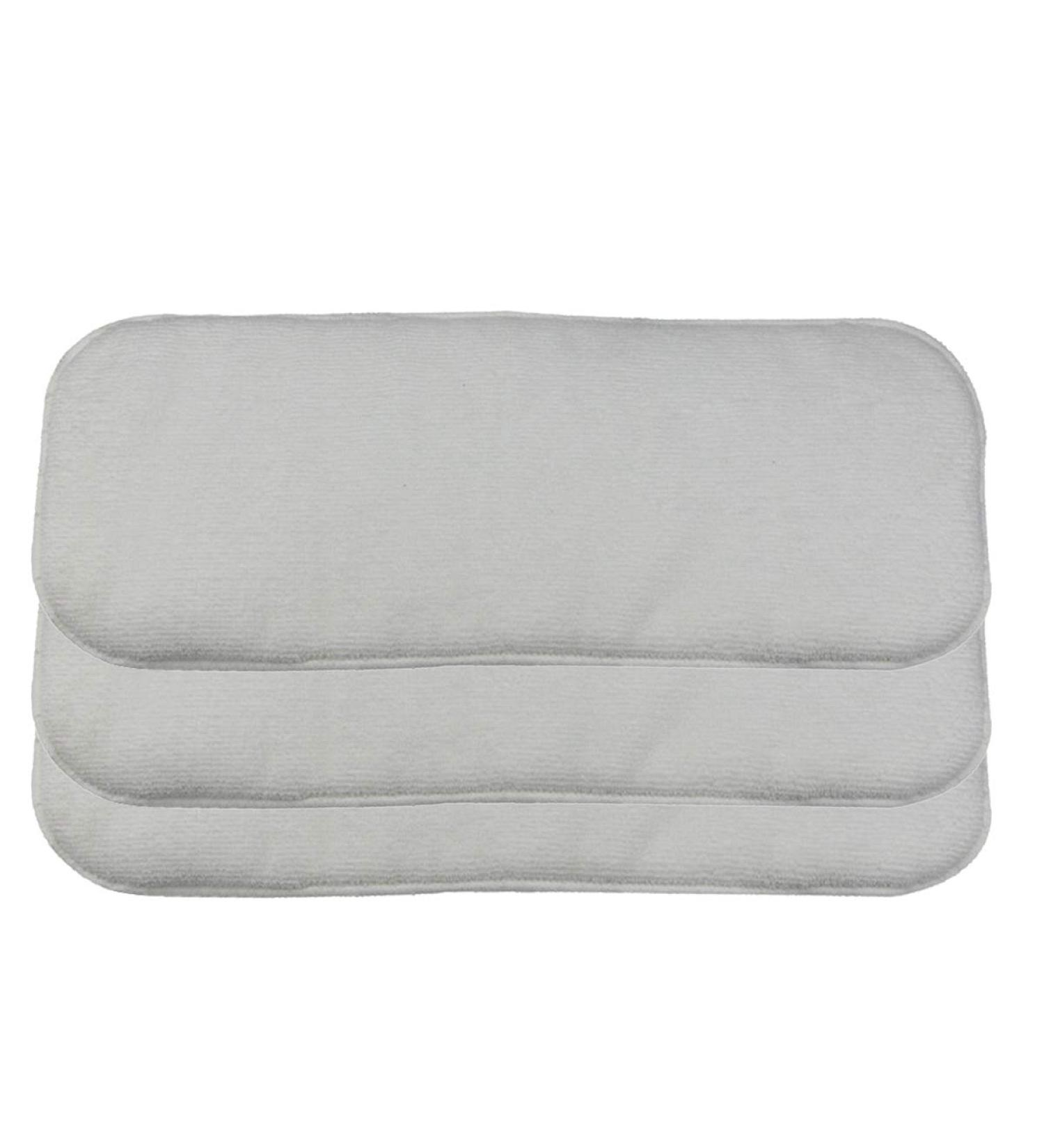 Happy Cherry Baby Diapers - Washable & Reusable Microfiber Cloth Diaper Inserts Set of 3 - Soft Fabric for Ultimate Comfort - Eco-Friendly Cloth Diapers - White - Buy Online on SooperMarket.com