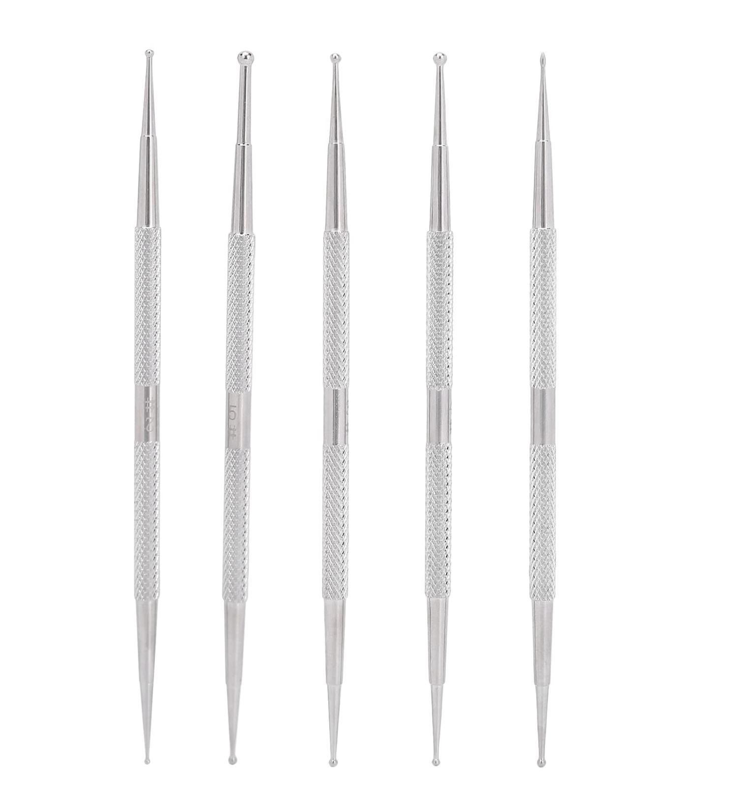 Nail Art Dotting Pen Nail Painting Pen DIY Nail Art Dotting Pen 5pcs Double Head Nail Art Dotting Pen Stainless Steel Nail Painting Pen DIY Decoration Dotting Pen - Buy Online on SooperMarket.com